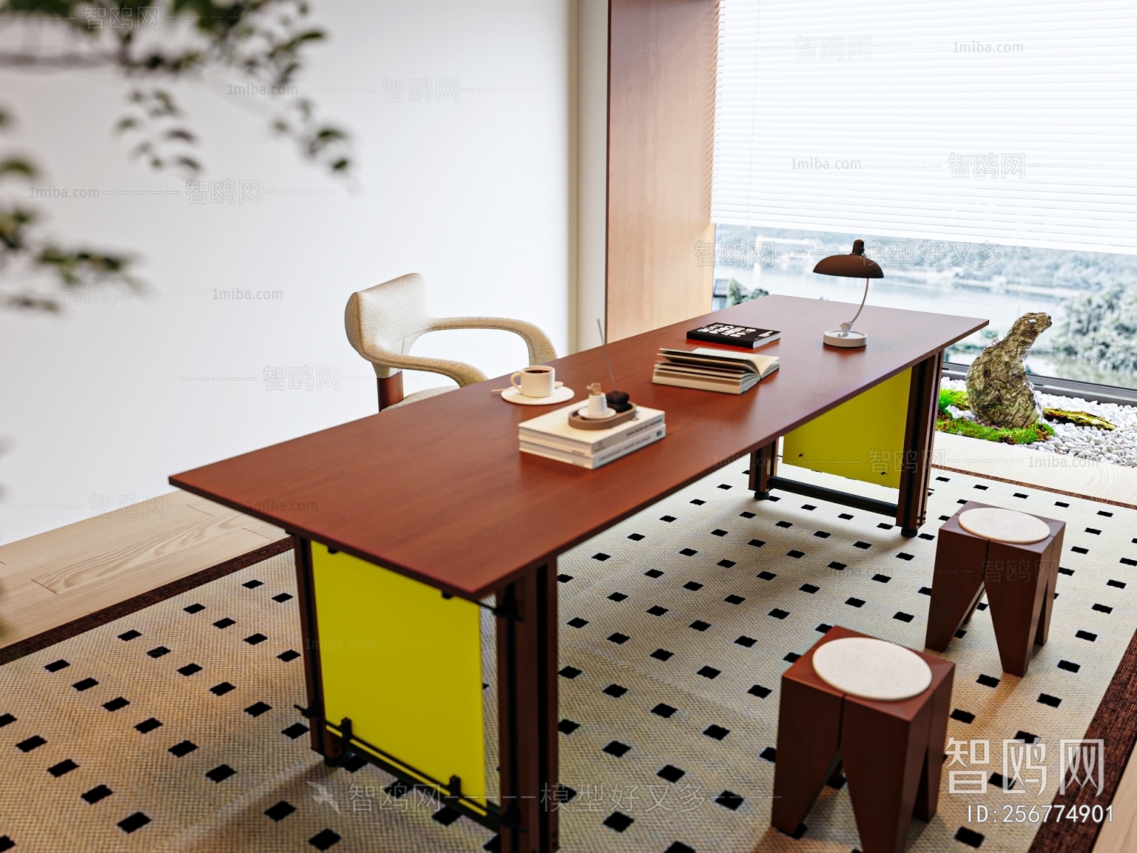 Modern Computer Desk And Chair