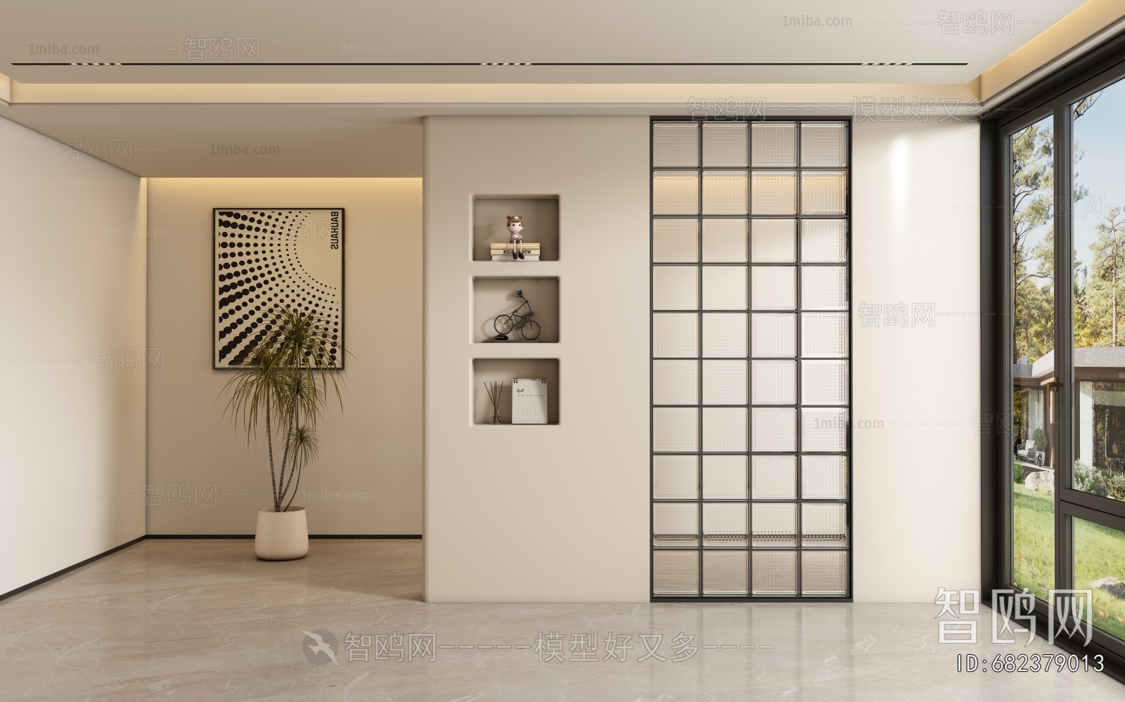 Modern Hallway