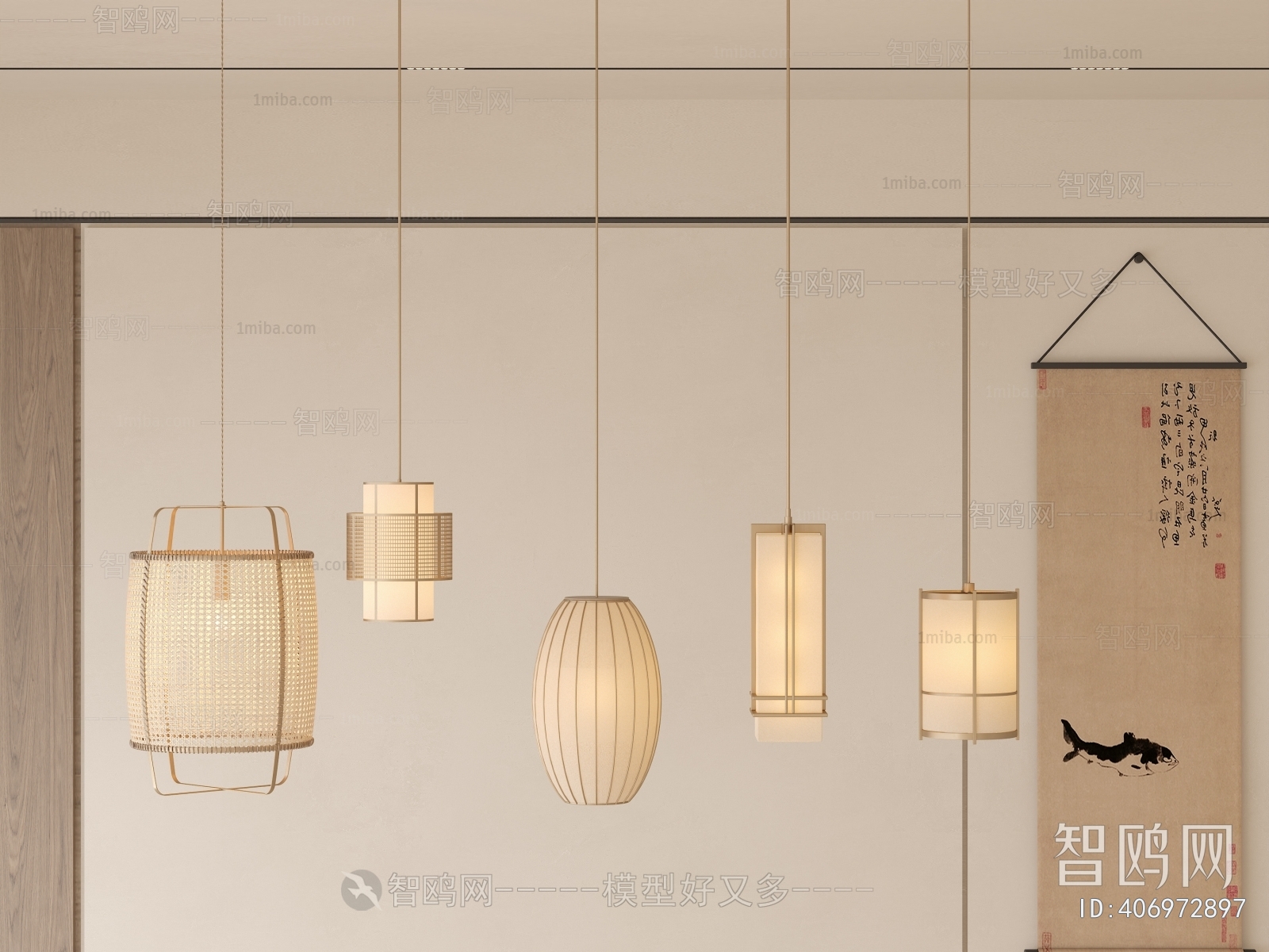 New Chinese Style Droplight