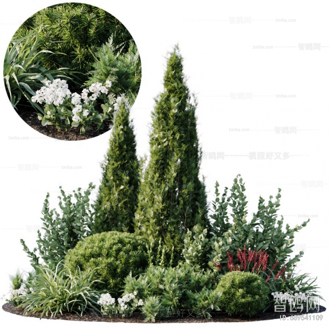 Modern Shrubbery