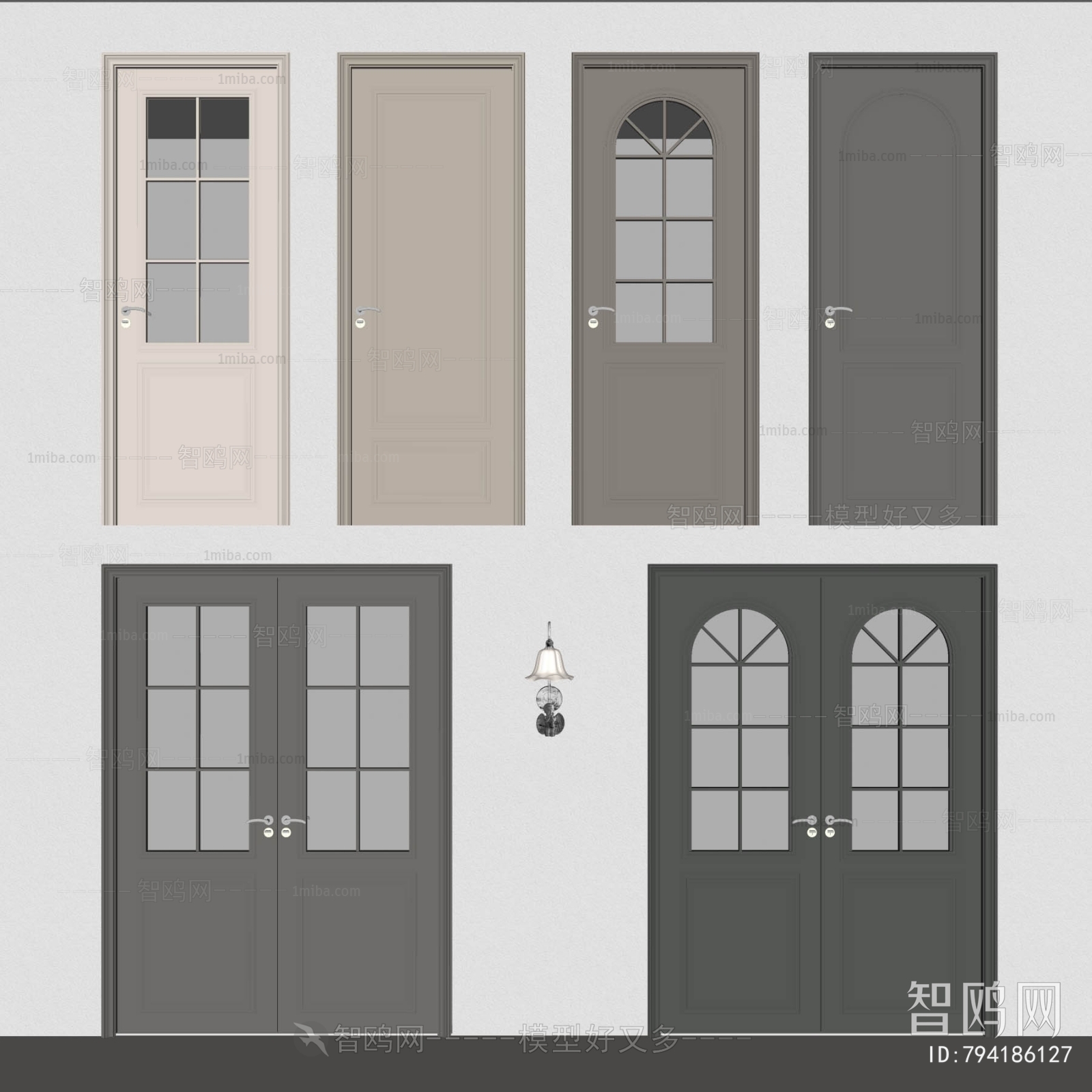 French Style Double Door