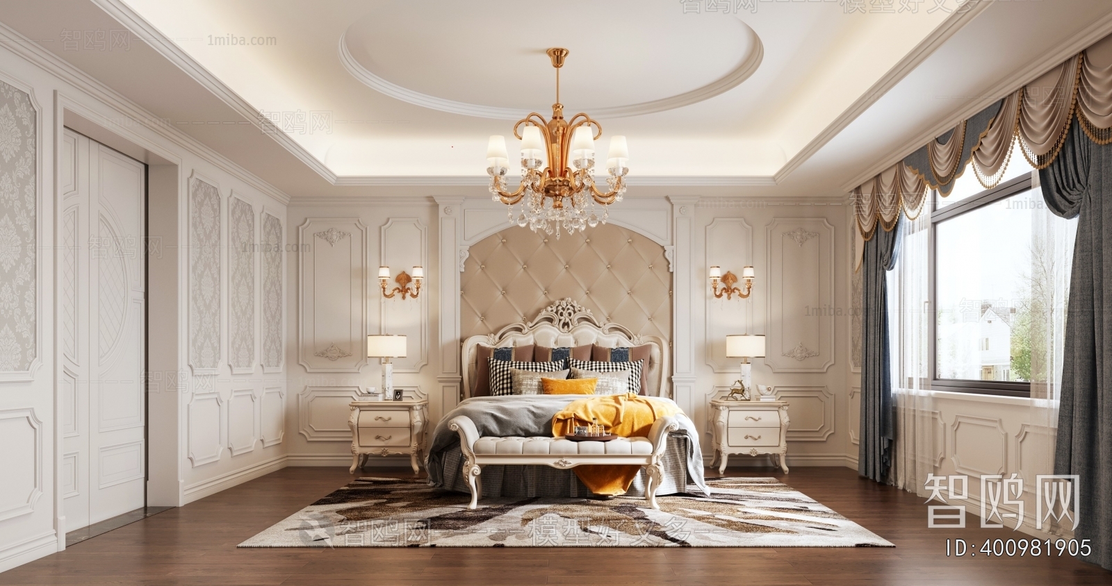 European Style Bedroom