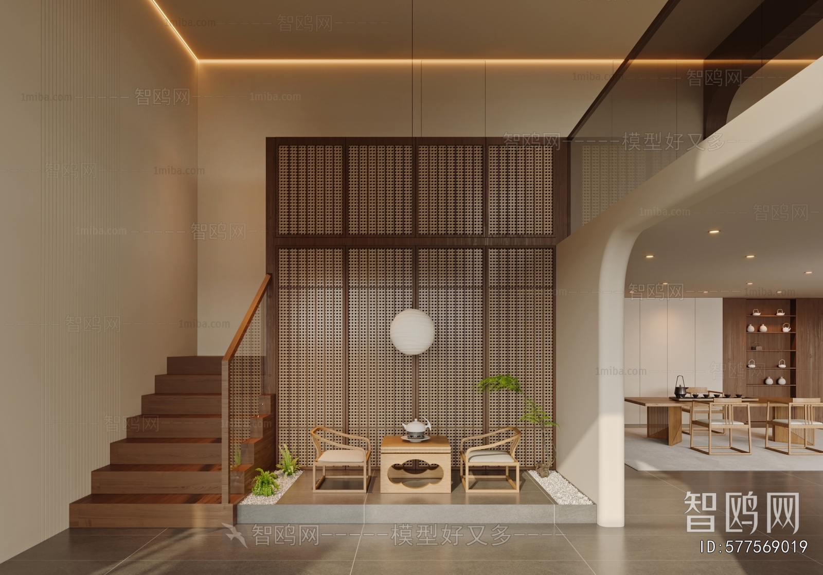 New Chinese Style Tea House