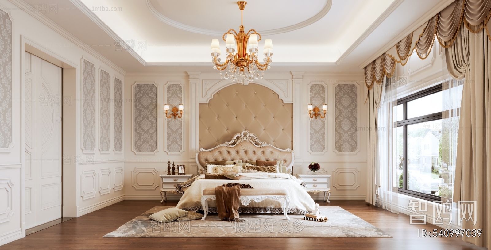 European Style Bedroom