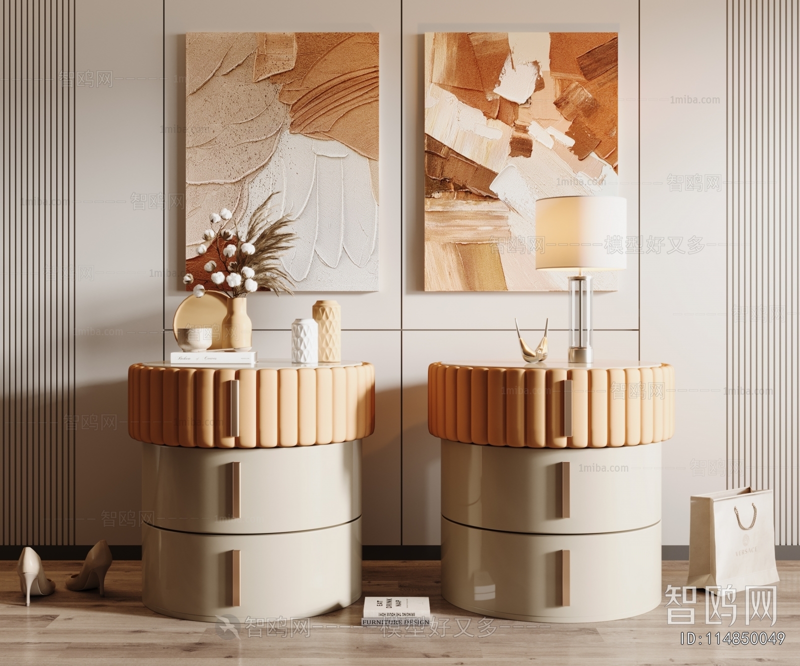 Modern Bedside Cupboard