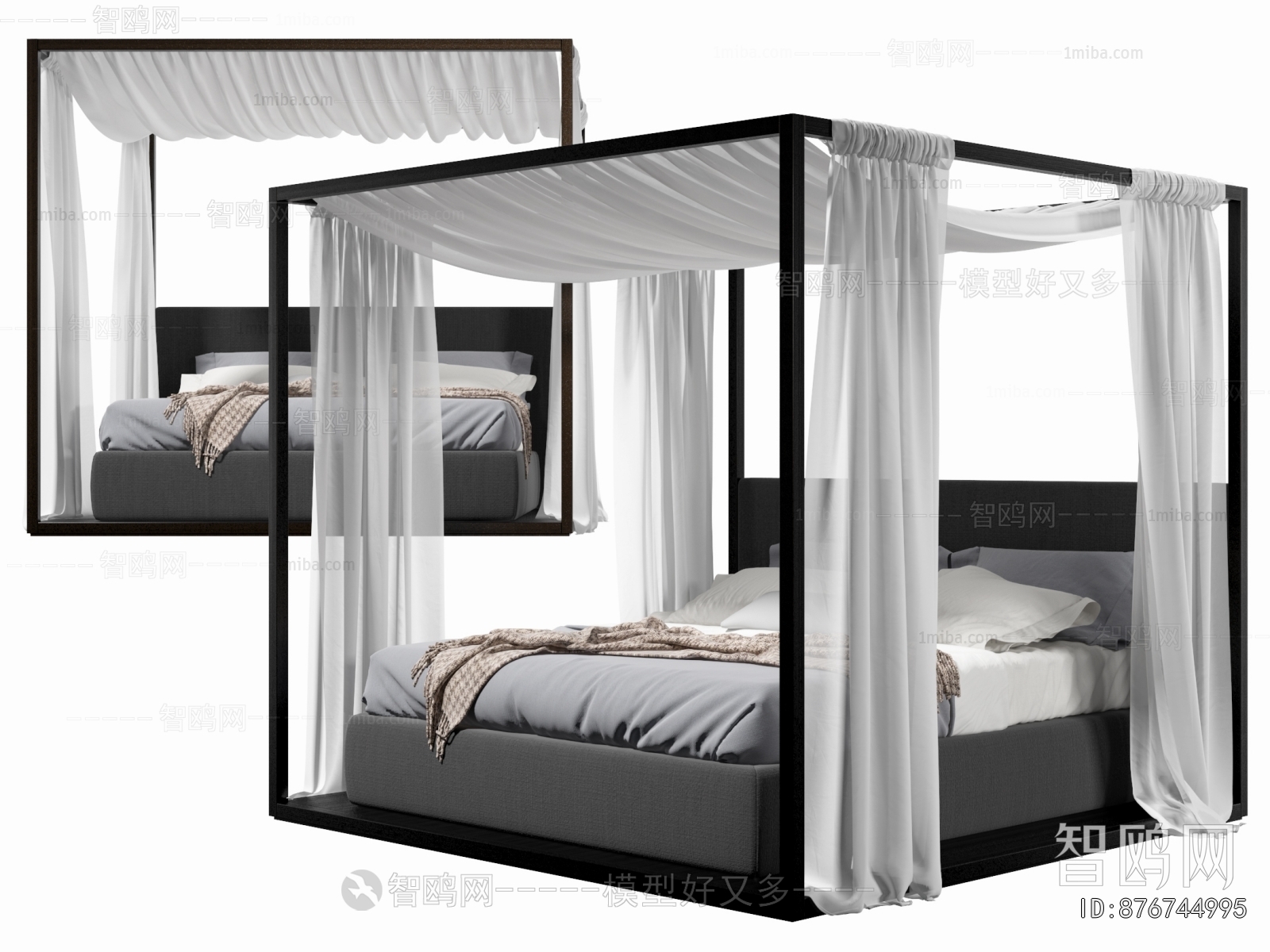 Modern Double Bed