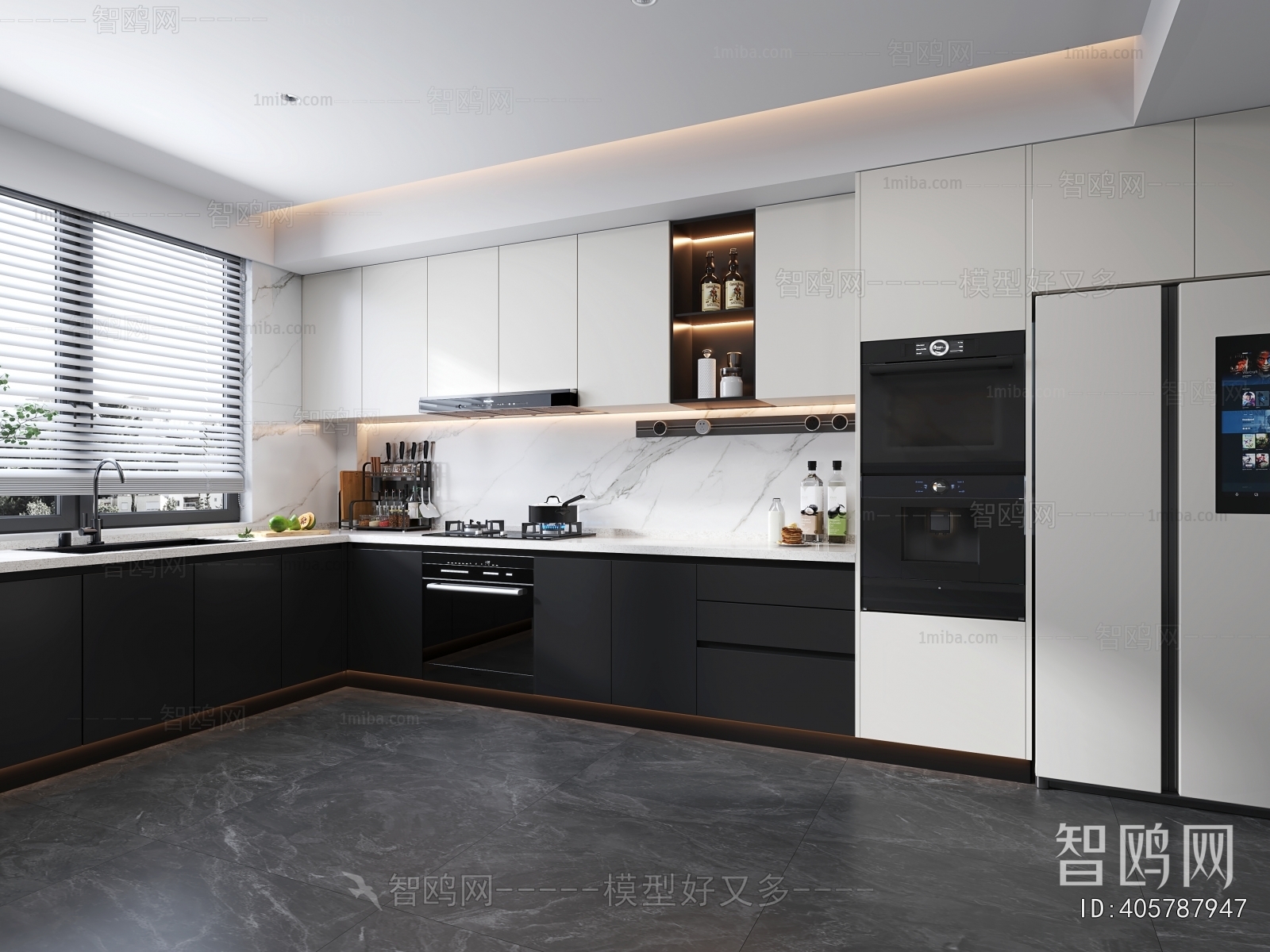 Modern The Kitchen