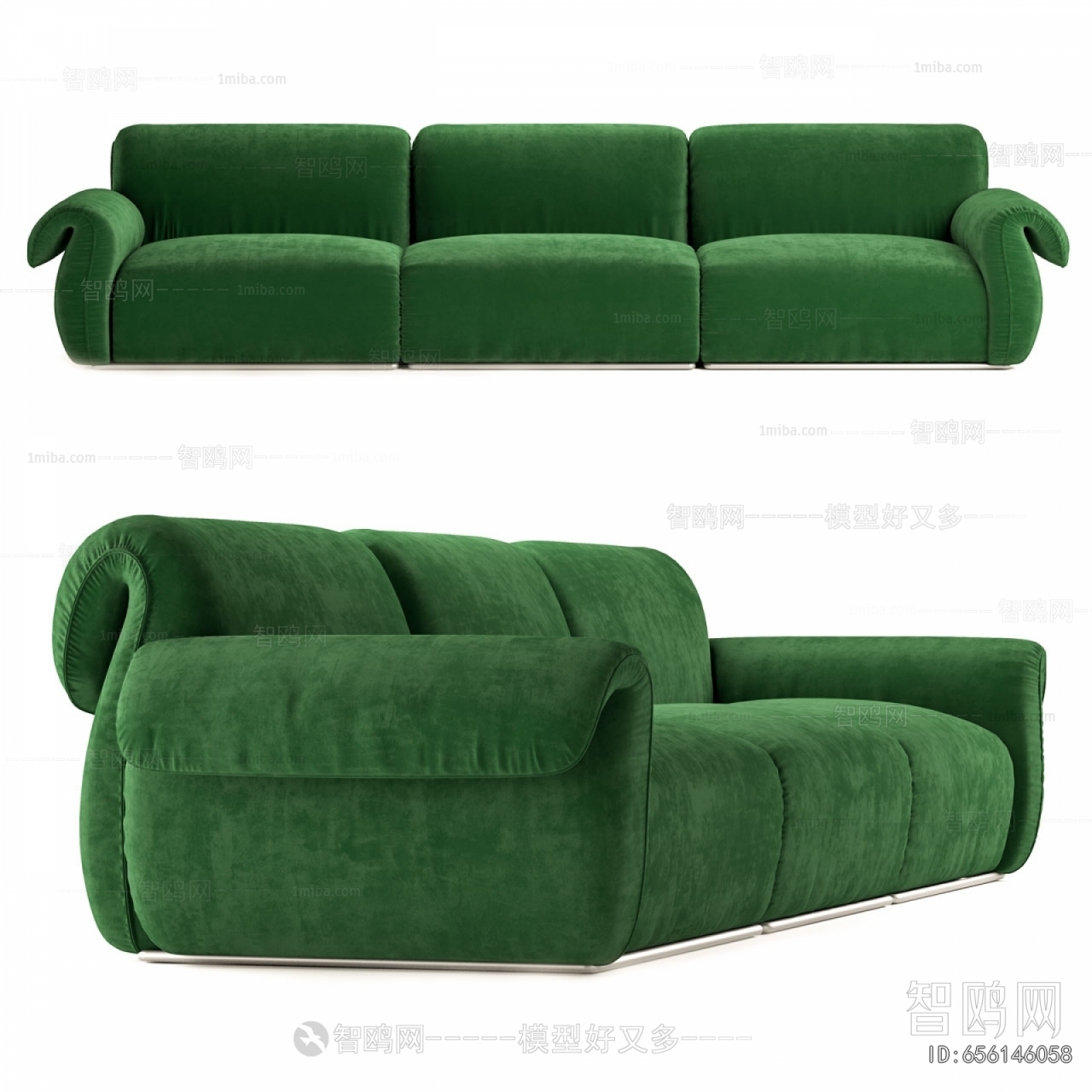 Modern Multi Person Sofa