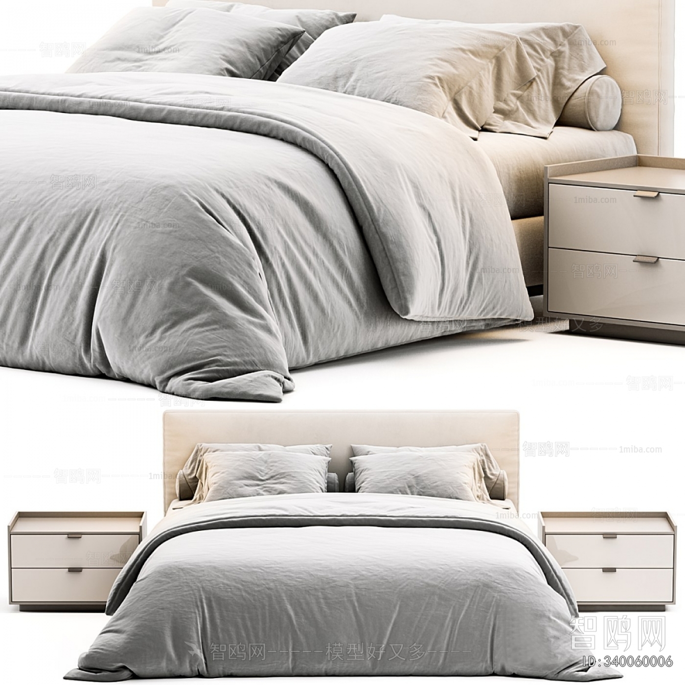 Modern Double Bed