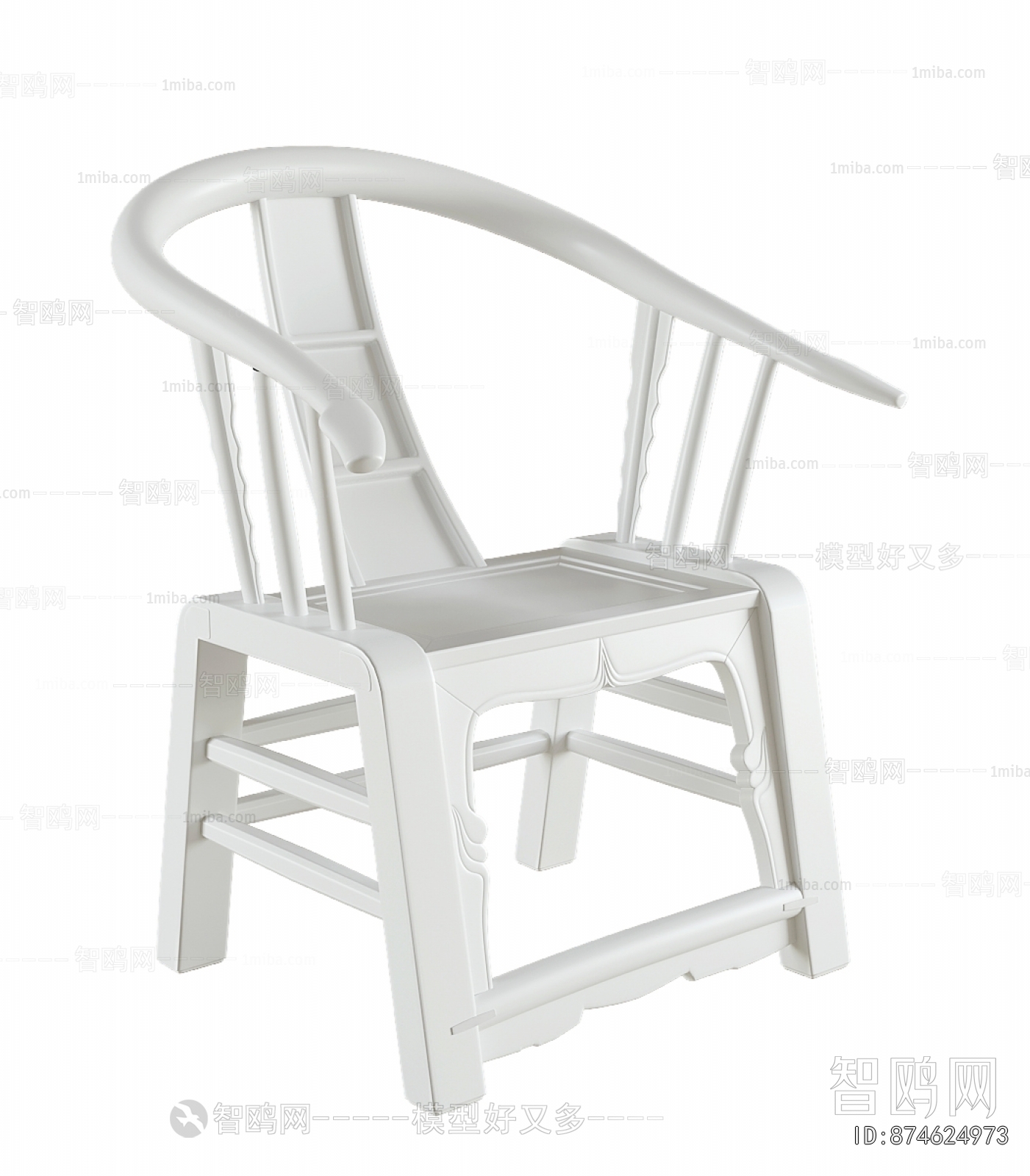 New Chinese Style Lounge Chair