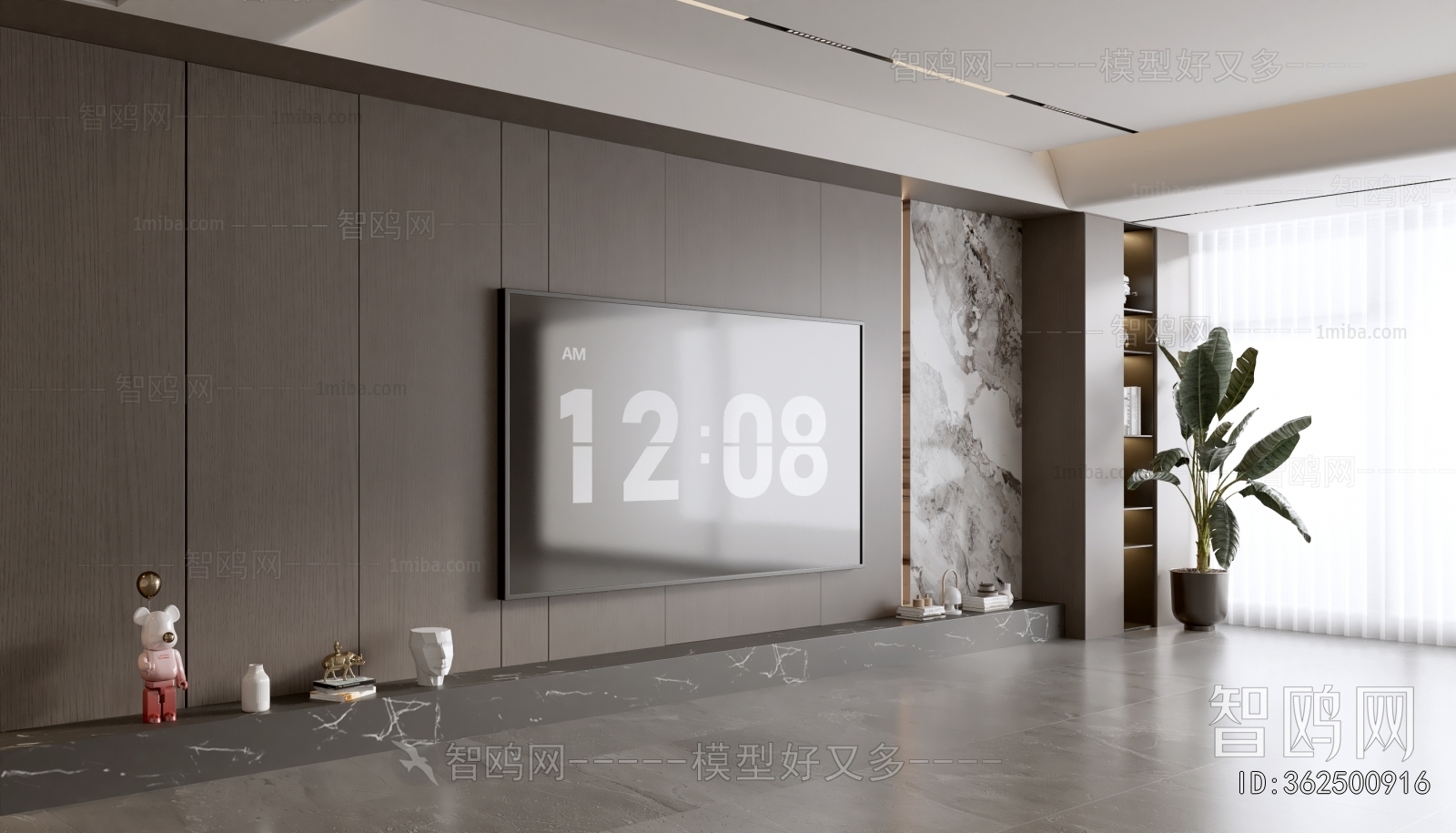 Modern TV Wall