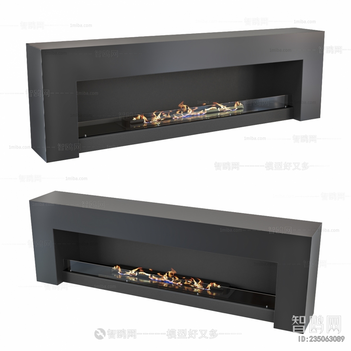 Modern Electronic Fireplace