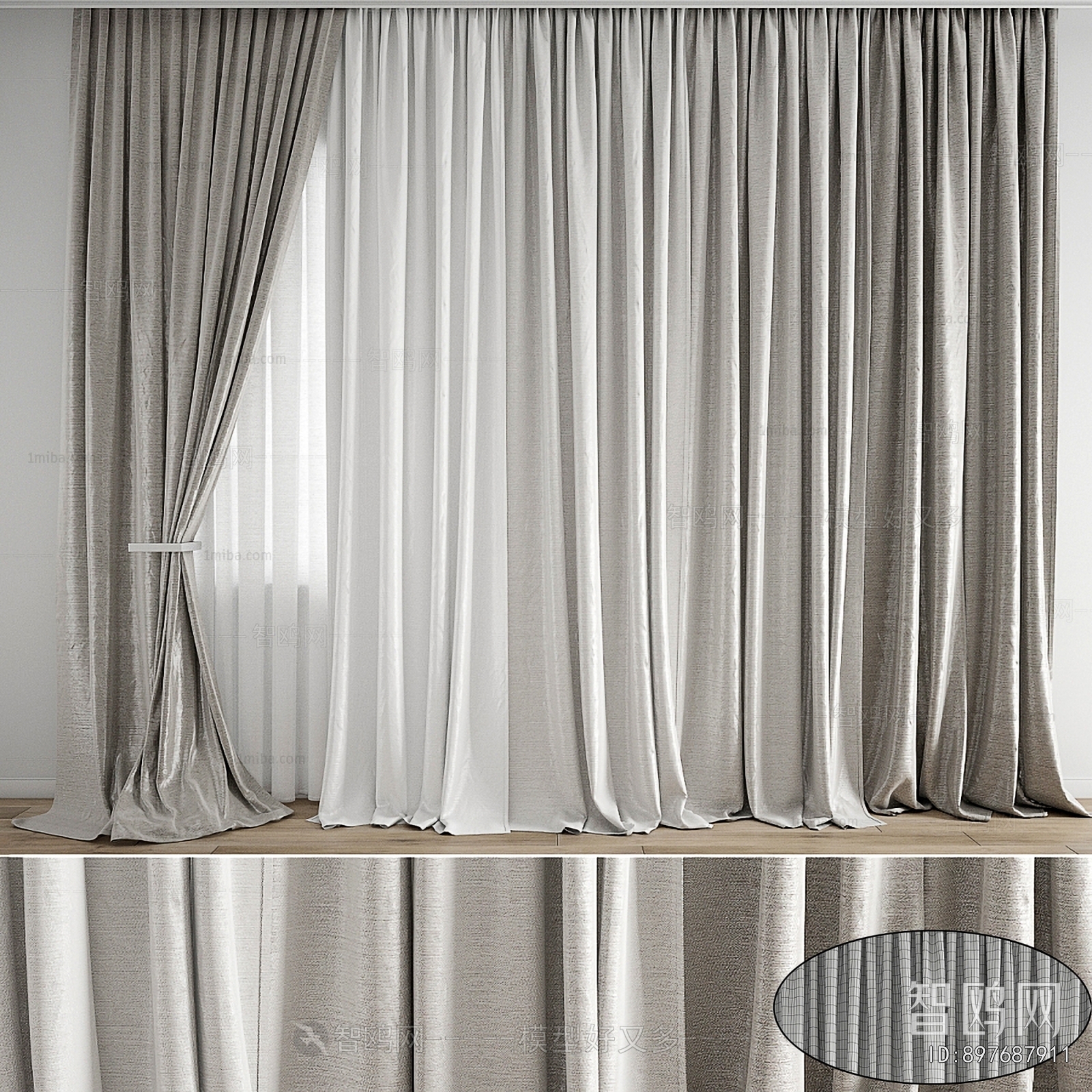 Modern The Curtain