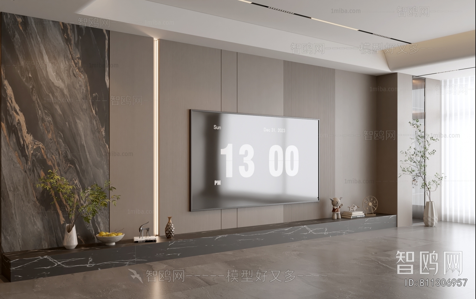 Modern TV Wall