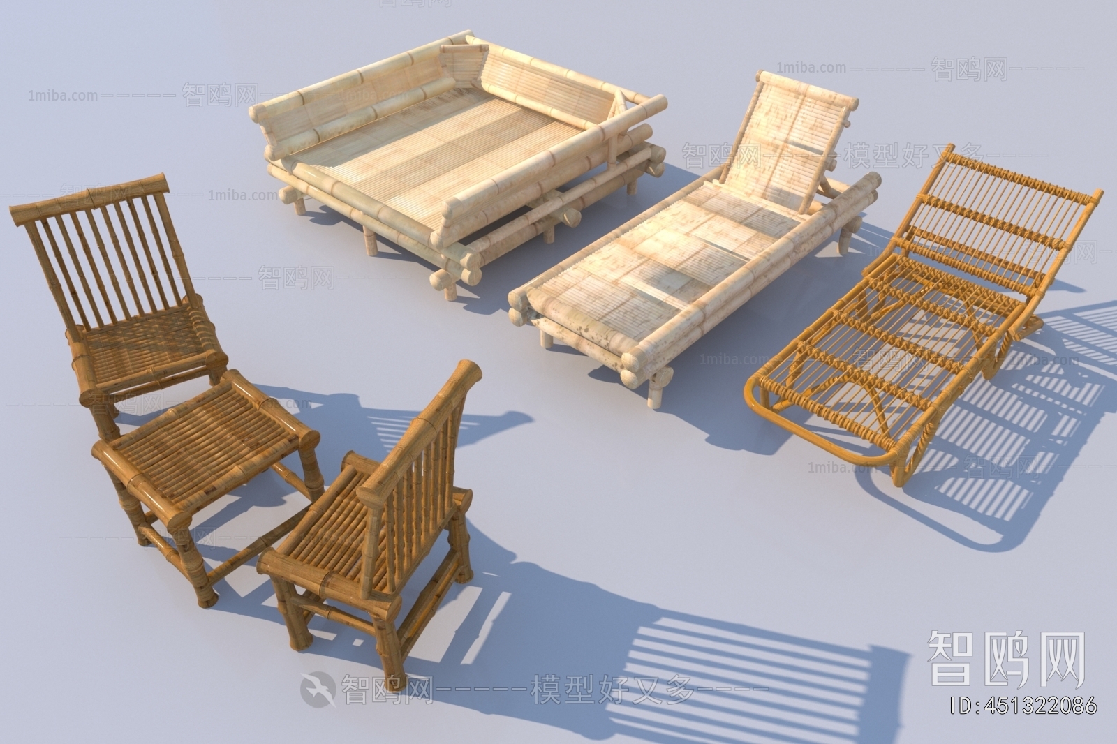 New Chinese Style Outdoor Chair
