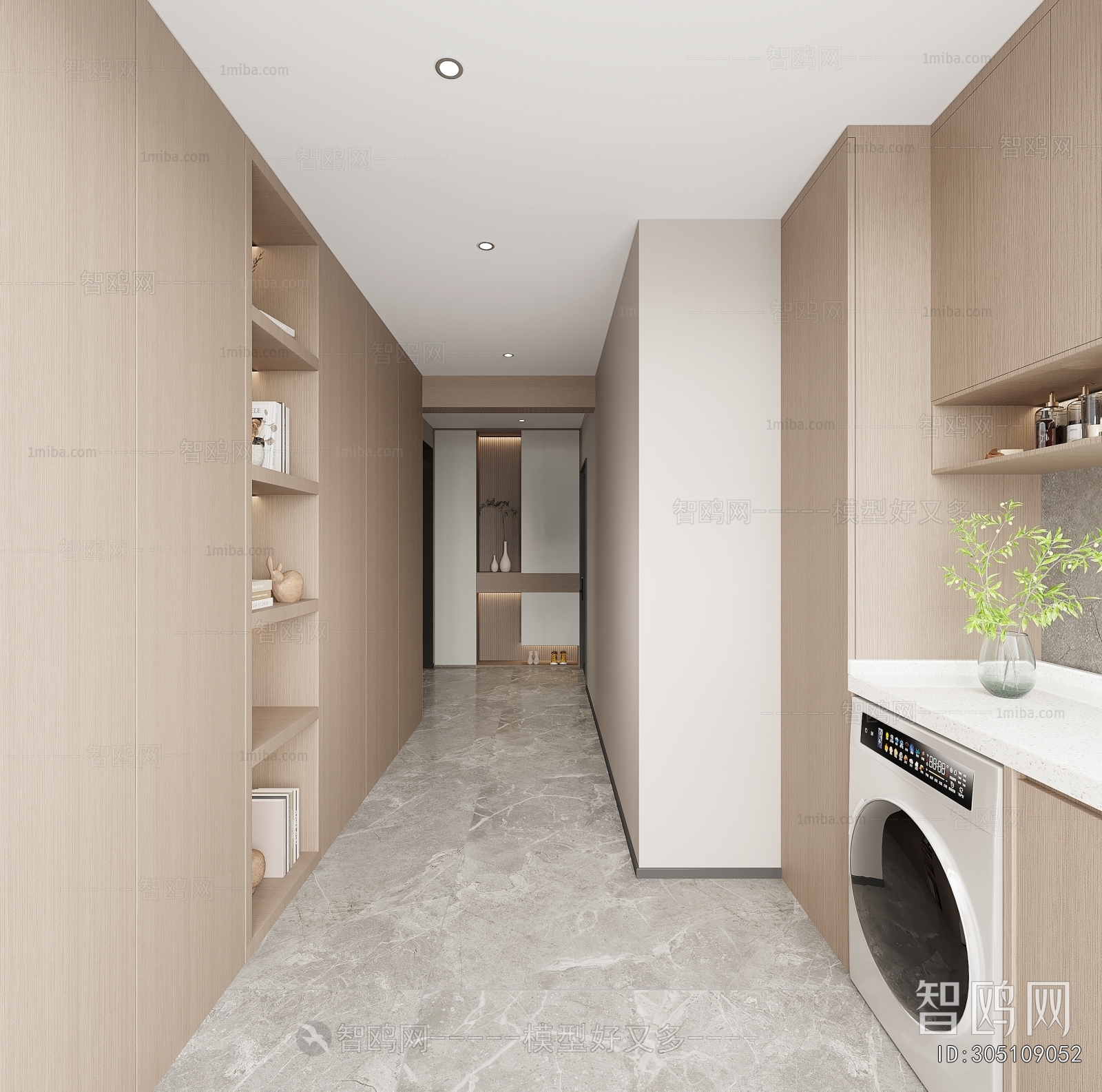 New Chinese Style A Living Room