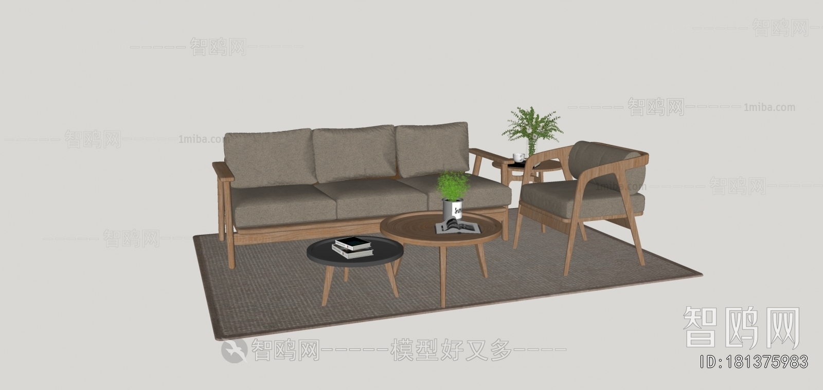 Nordic Style Sofa Combination