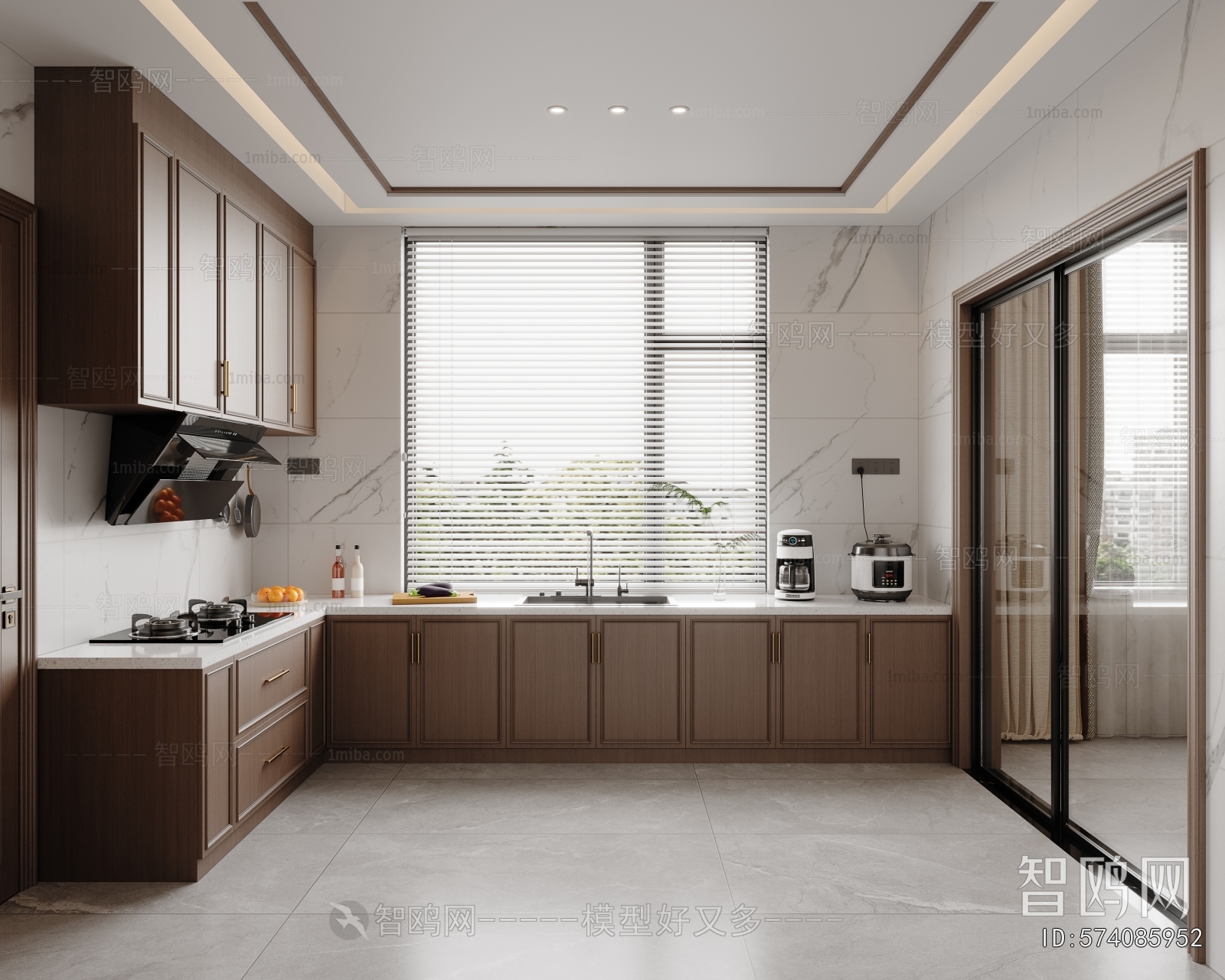 New Chinese Style The Kitchen