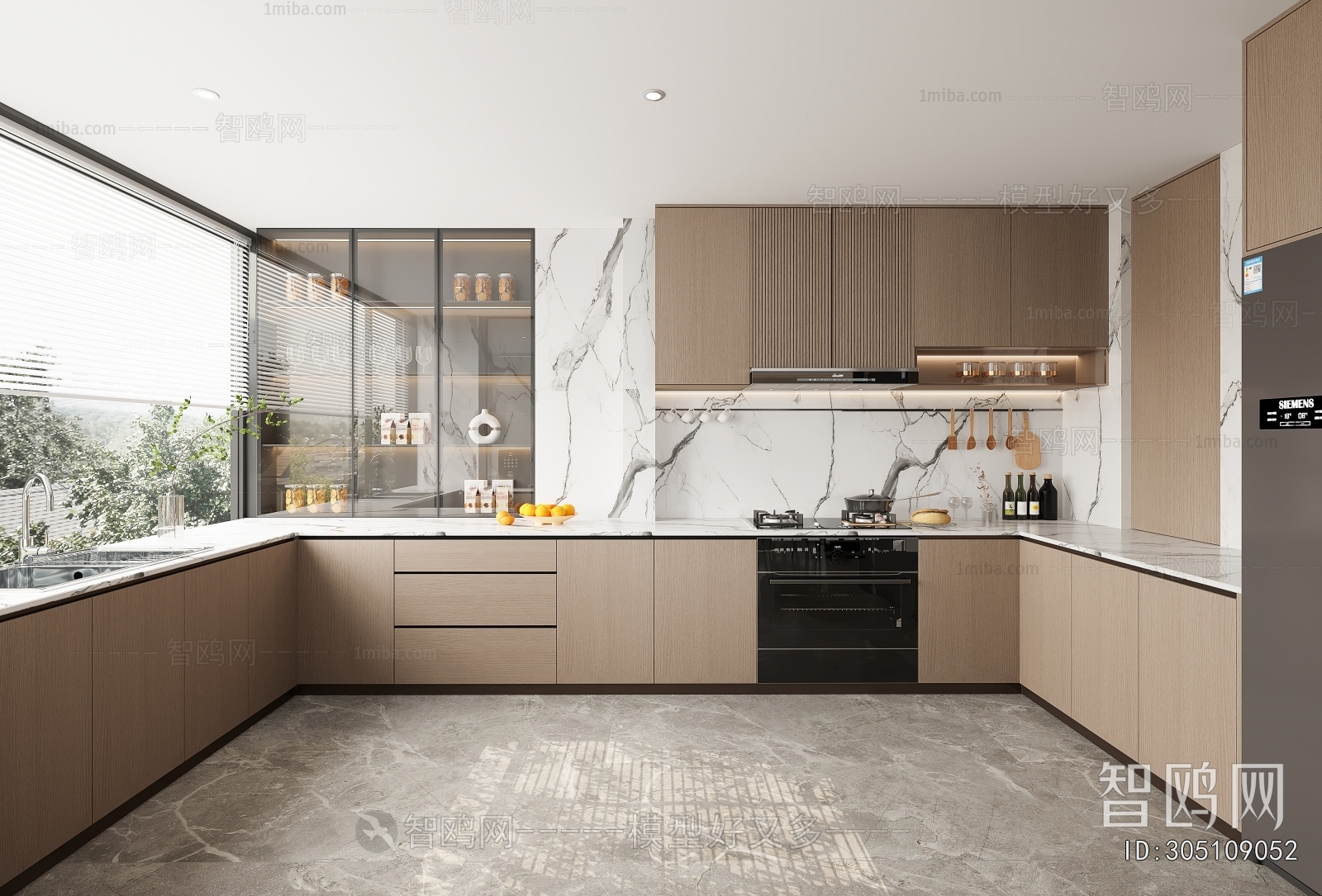 New Chinese Style A Living Room