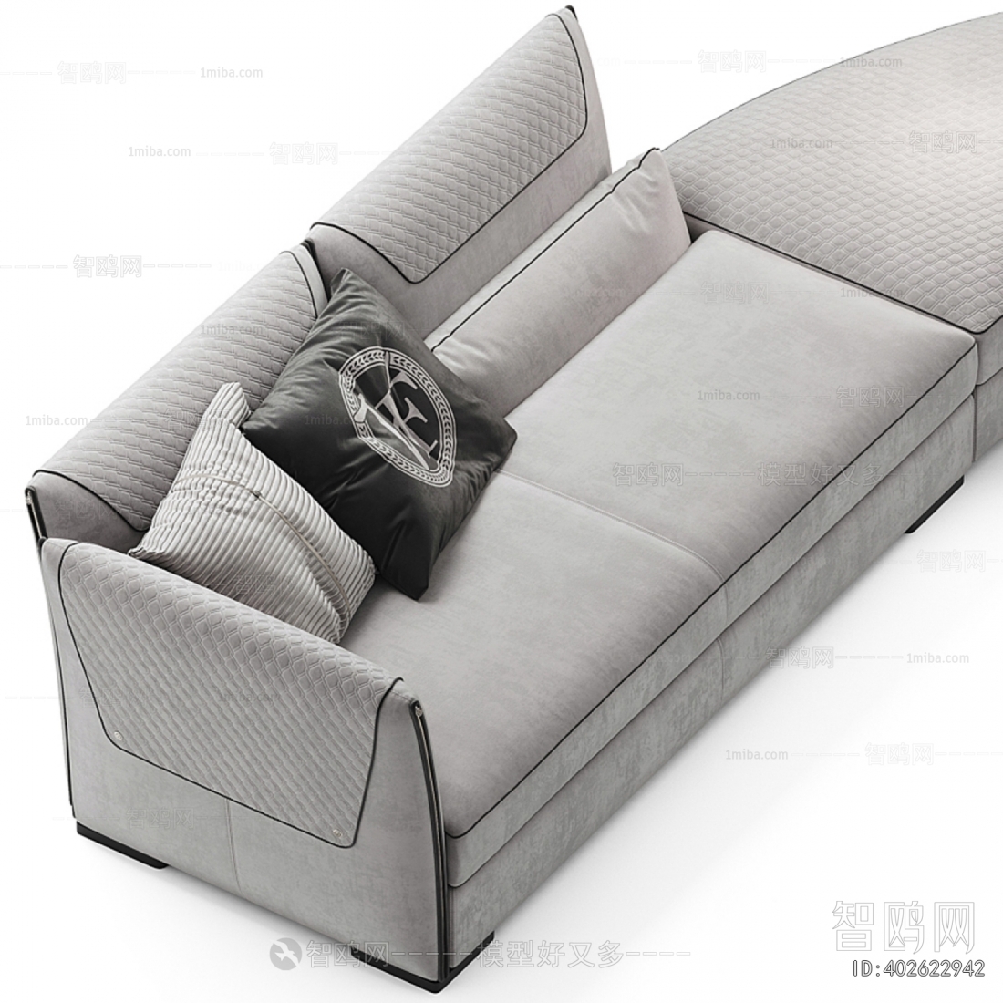 Modern Curved Sofa