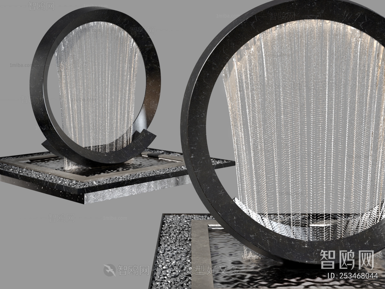 Modern Rockery Waterscape