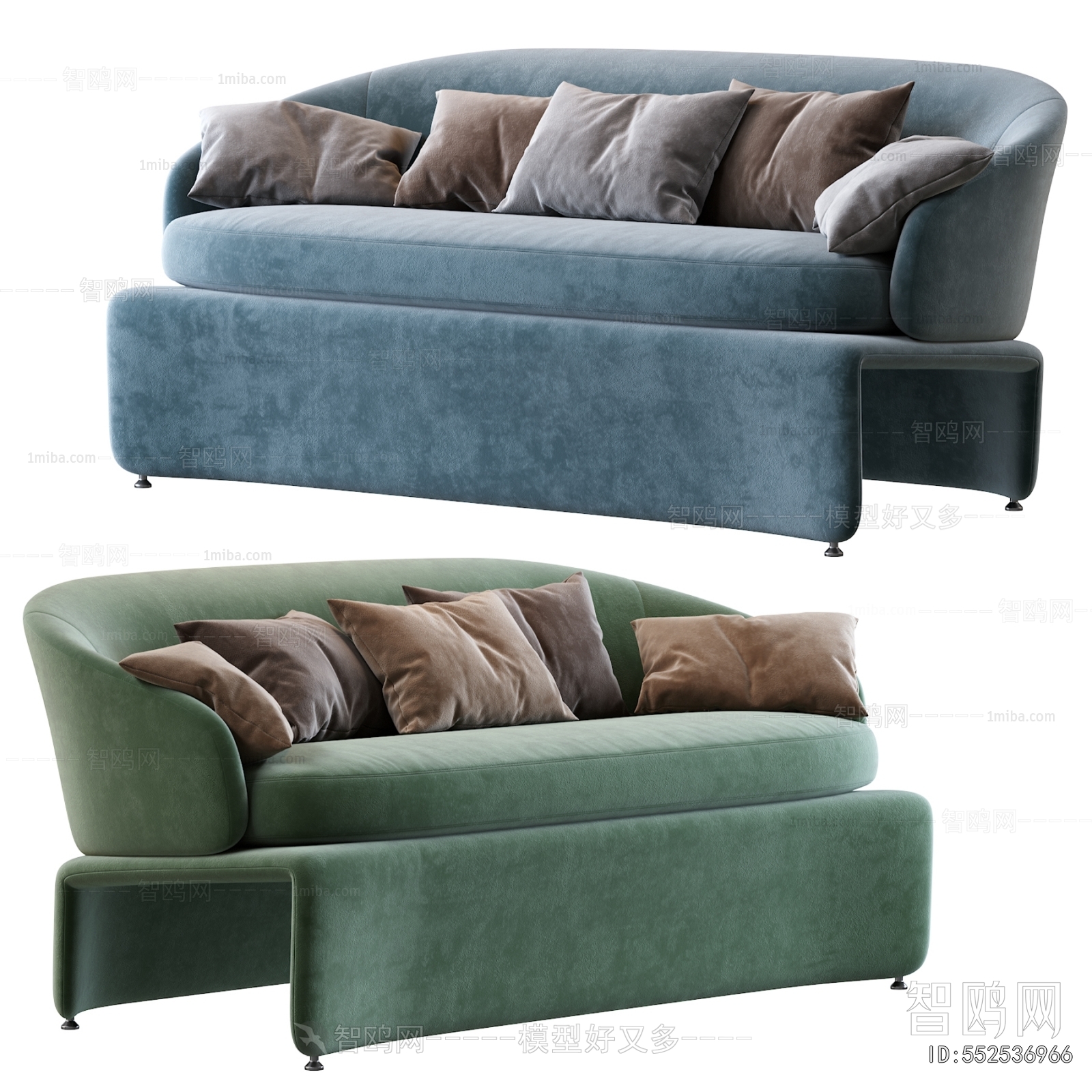 Modern Multi Person Sofa