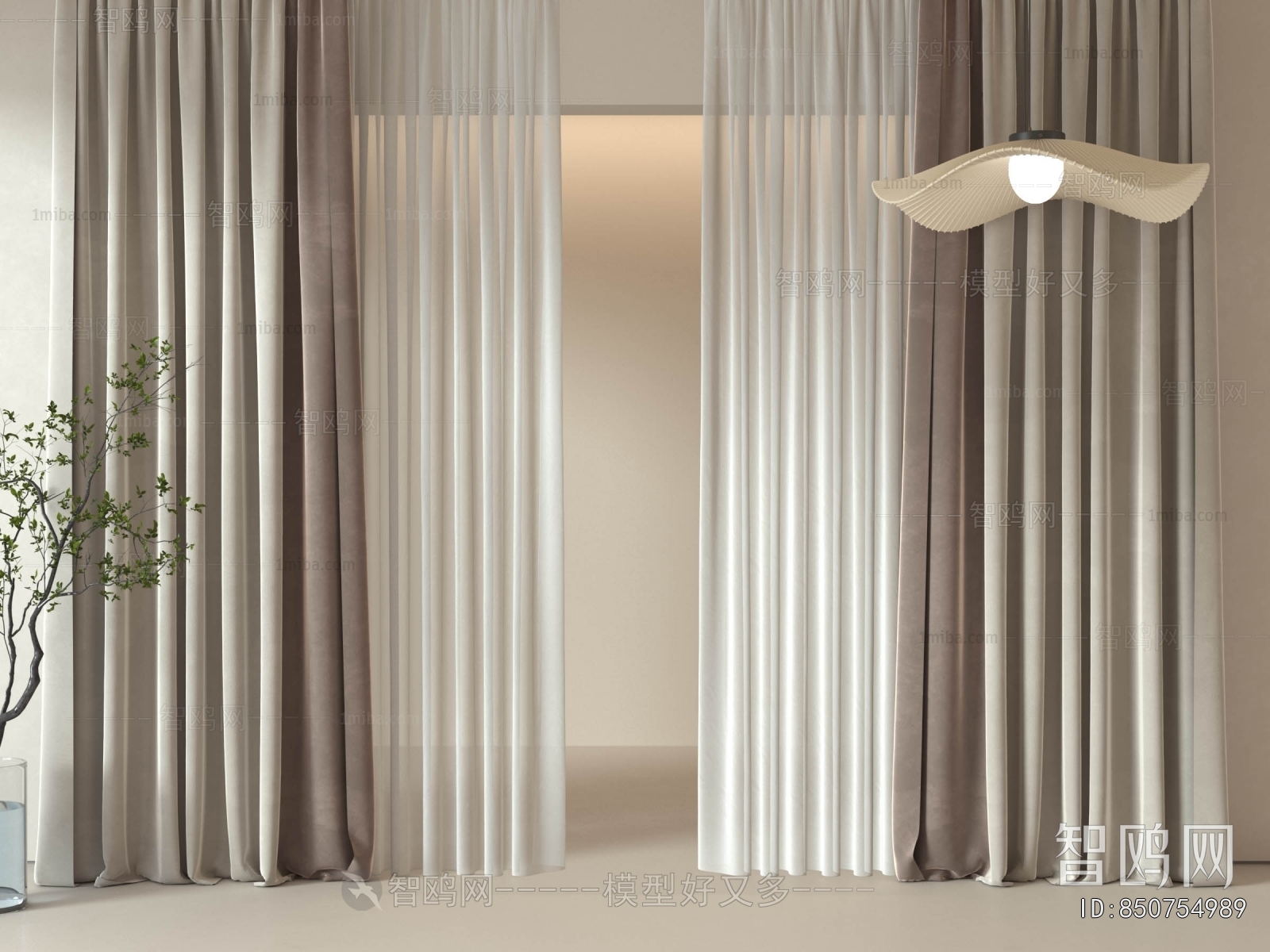 Modern The Curtain