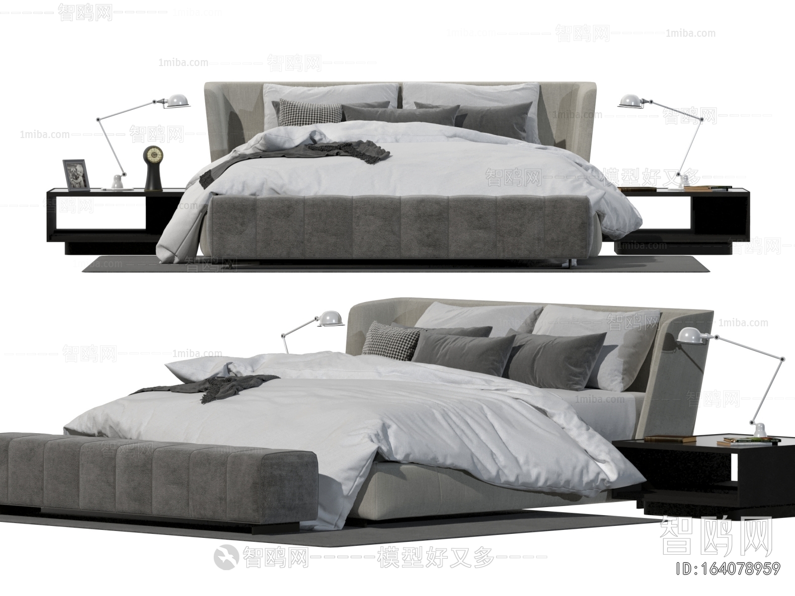 Modern Double Bed