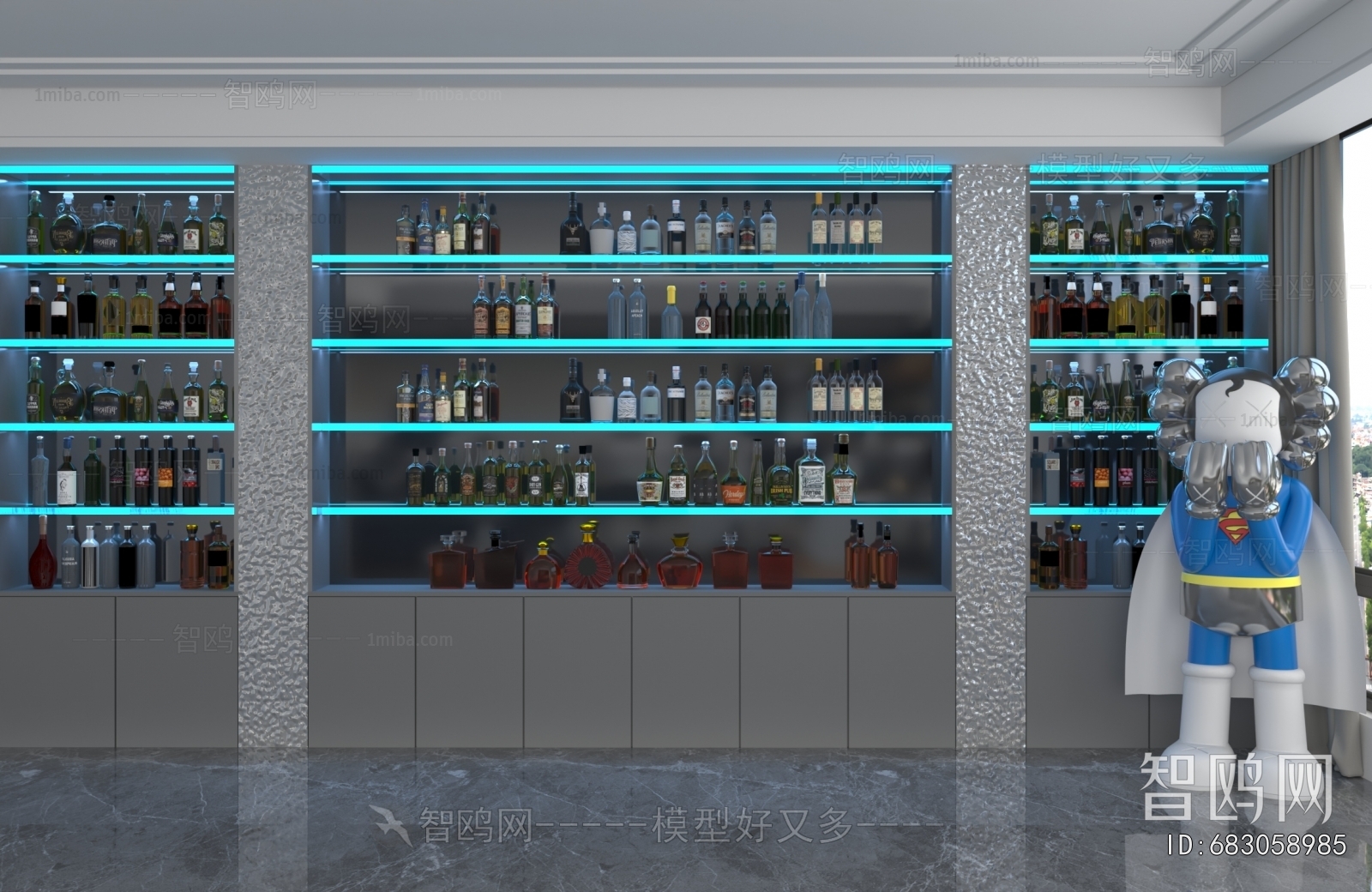 Modern Wine Cabinet