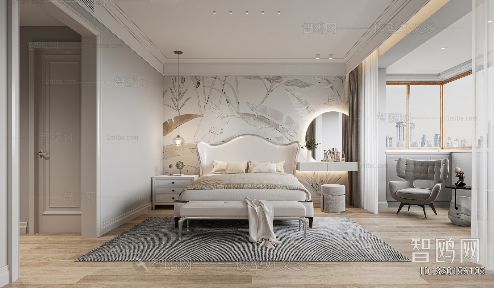 French Style Bedroom