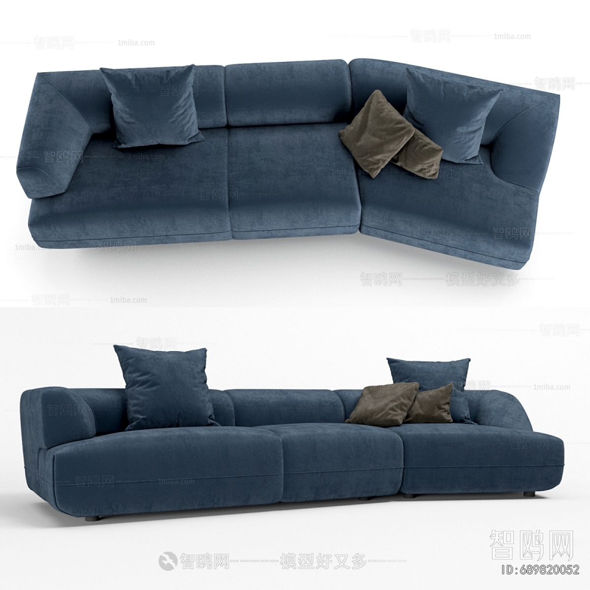 Modern Multi Person Sofa