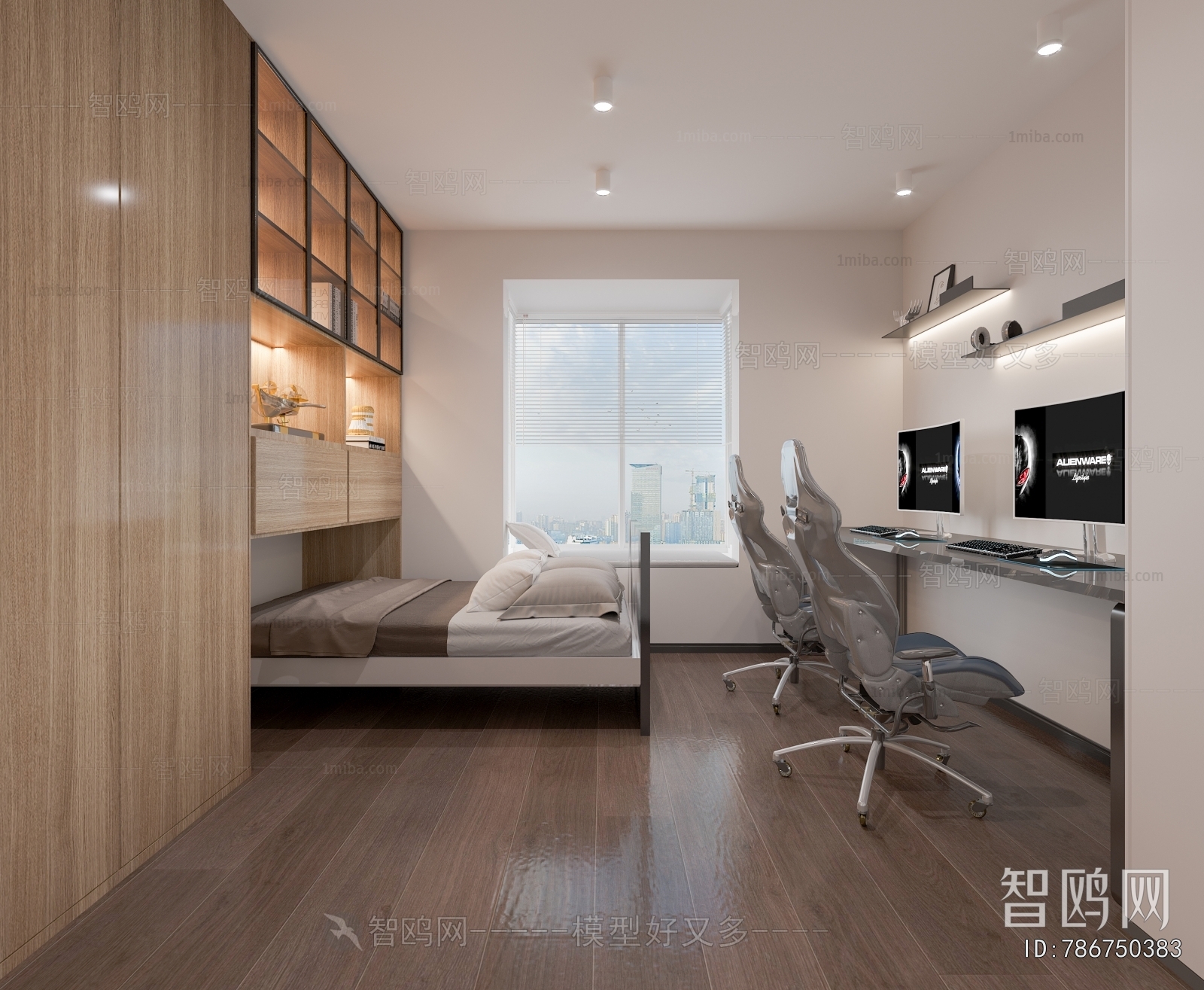 Modern E-sports Room