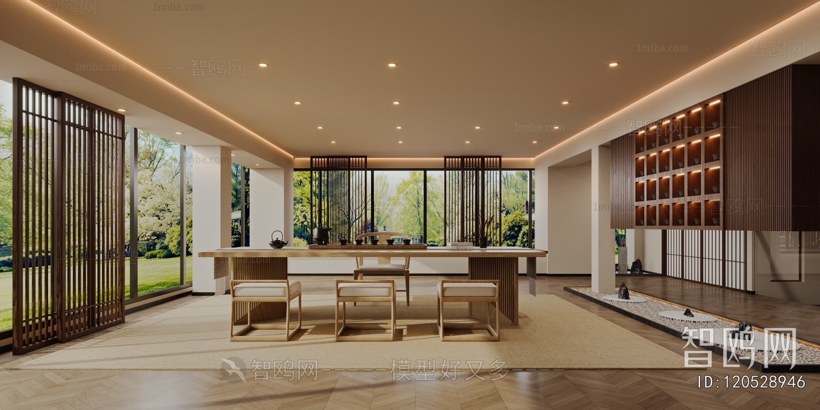 New Chinese Style Tea House