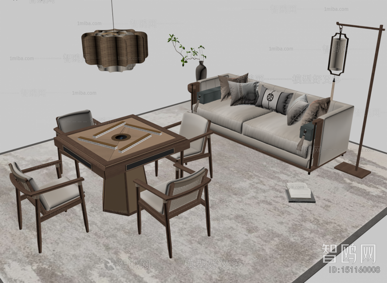 New Chinese Style Mahjong Tables And Chairs