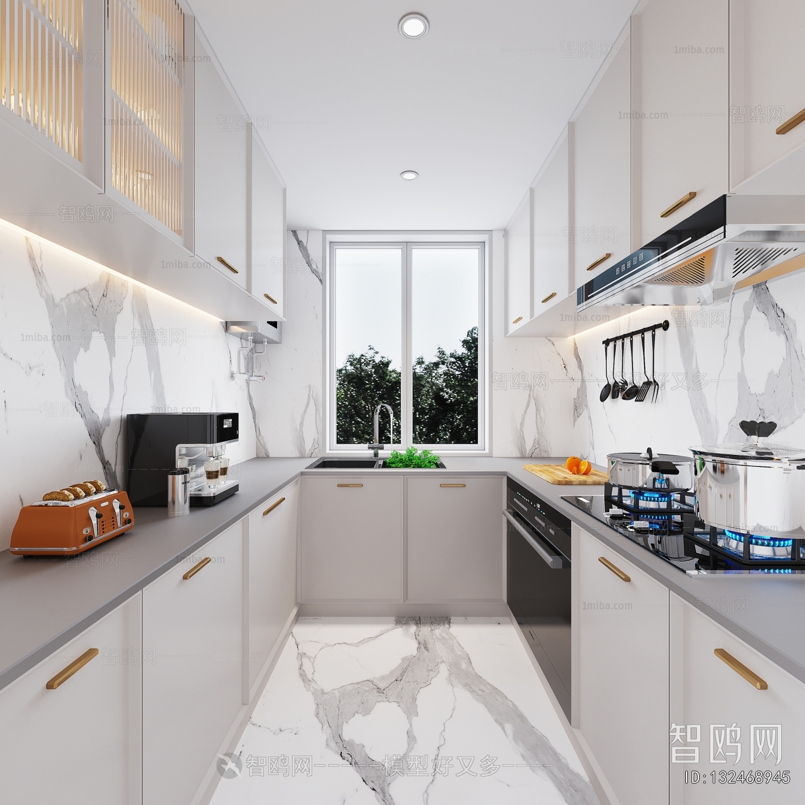 Modern The Kitchen