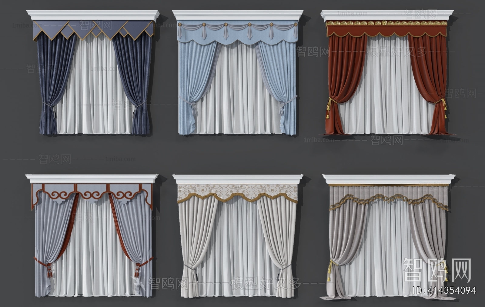 Simple European Style The Curtain