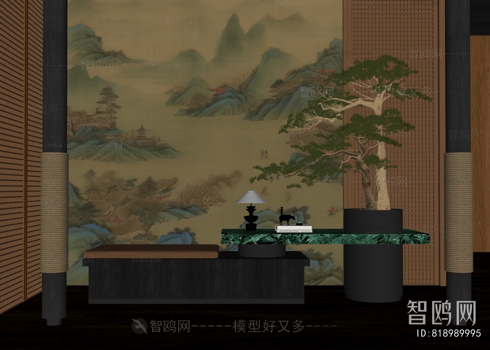 New Chinese Style Console