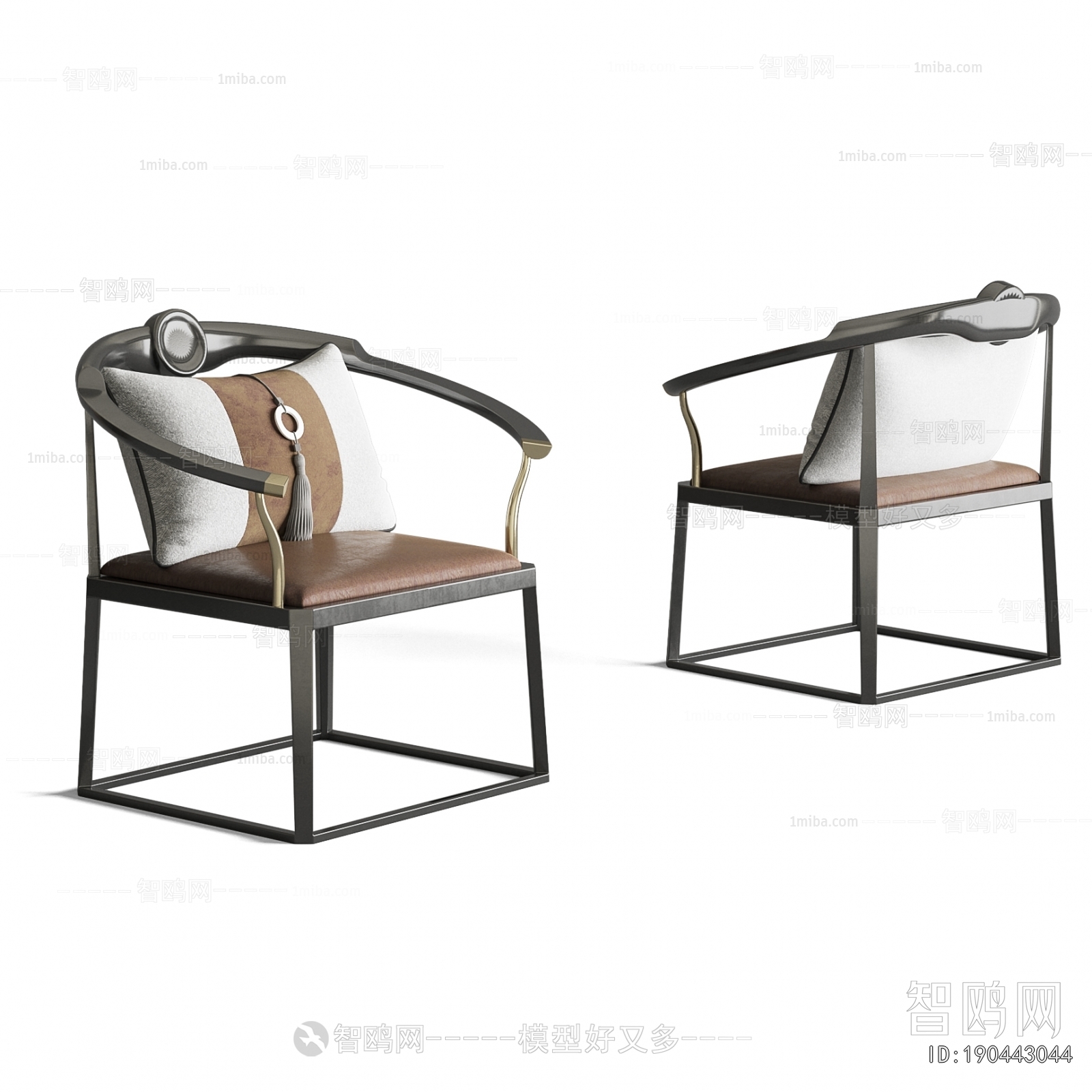 New Chinese Style Lounge Chair