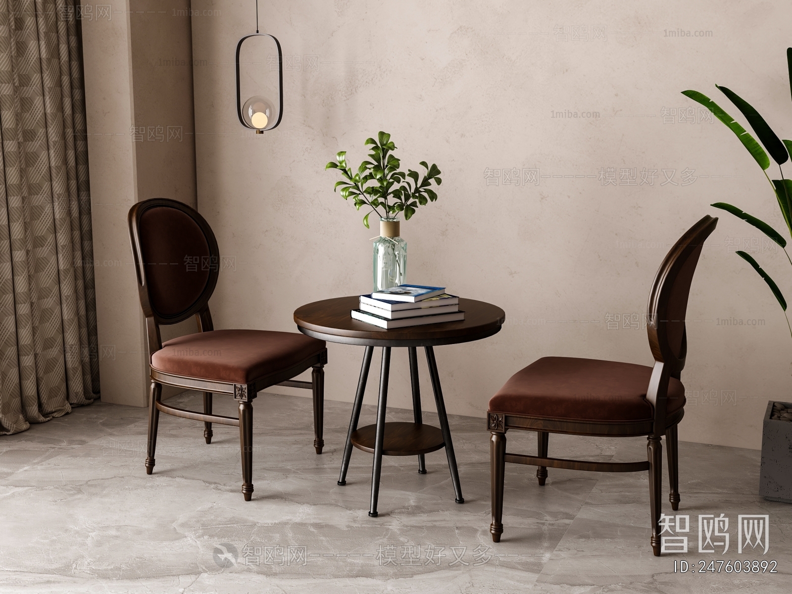 American Style Leisure Table And Chair