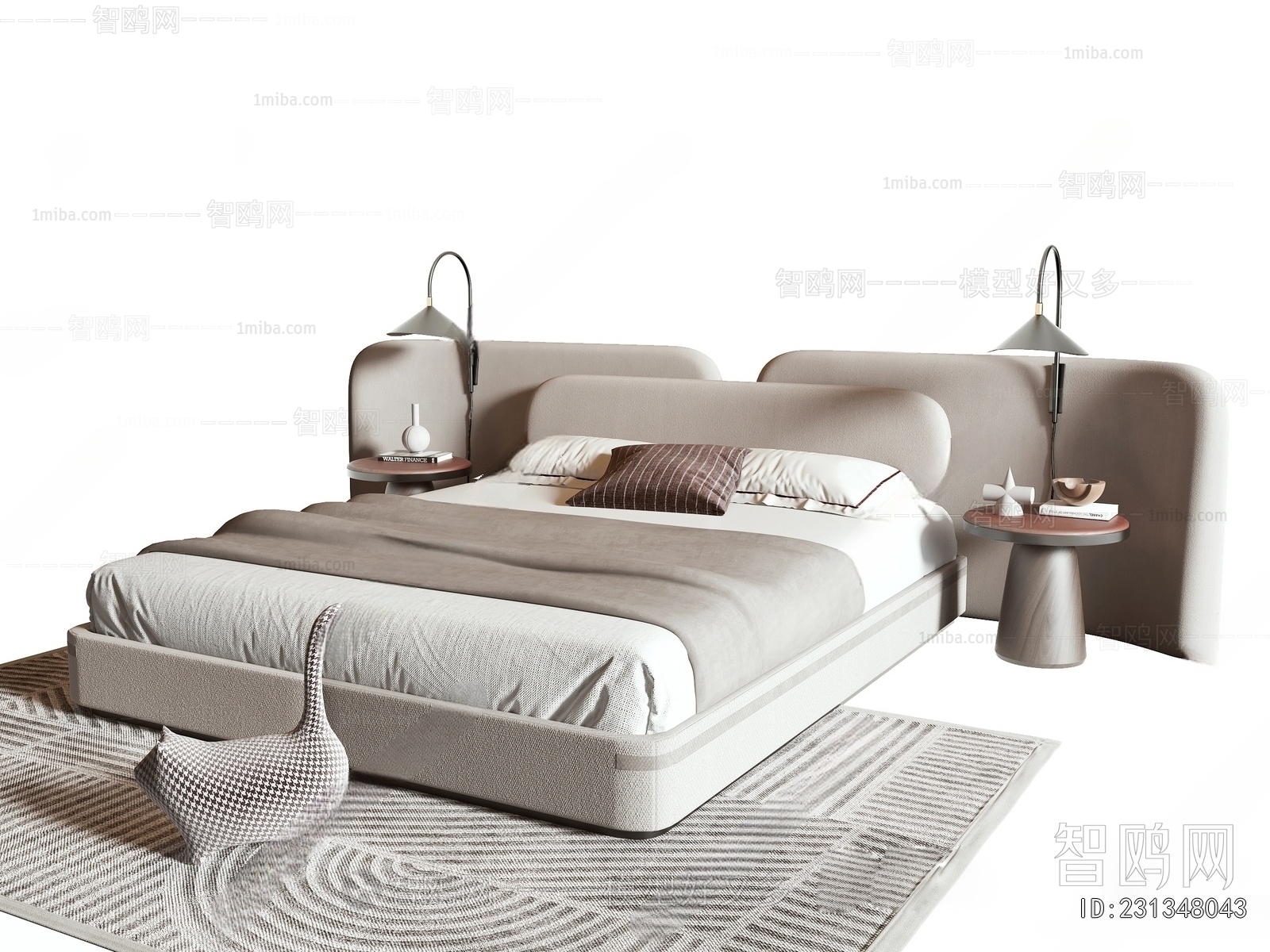 Modern Double Bed