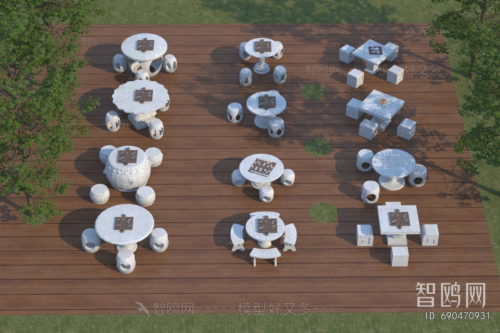 Chinese Style Outdoor Tables And Chairs