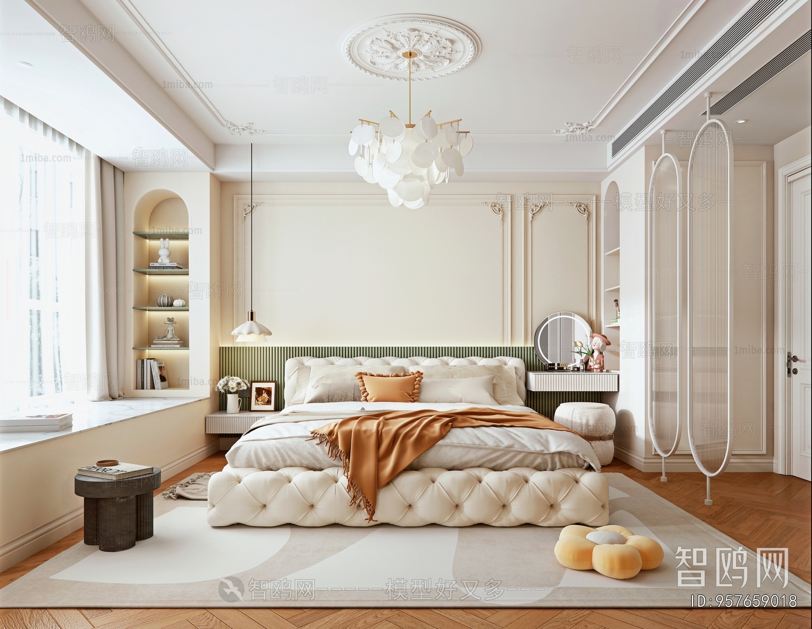 French Style Bedroom