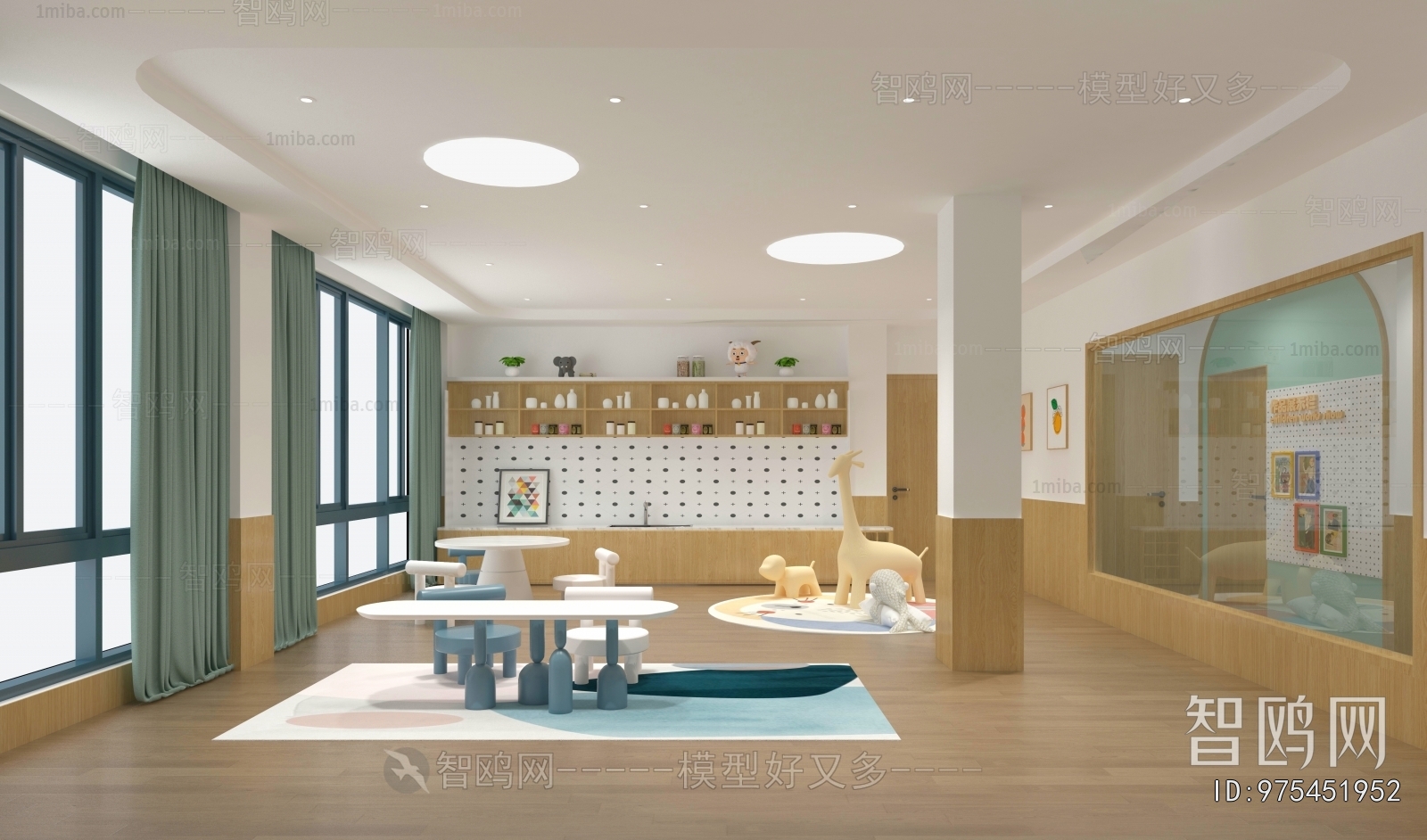 Modern Children's Playroom