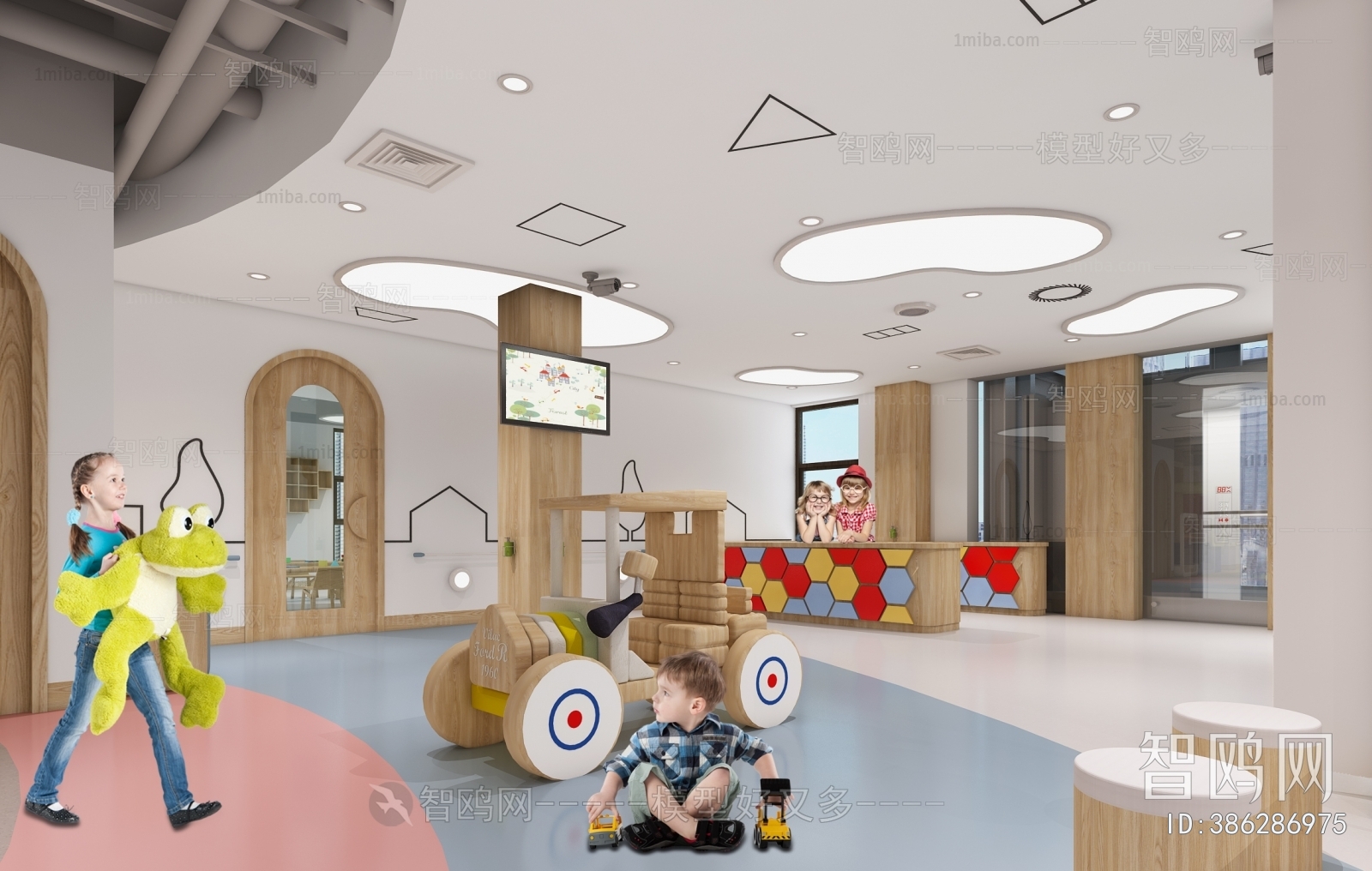 Modern Children's Playroom