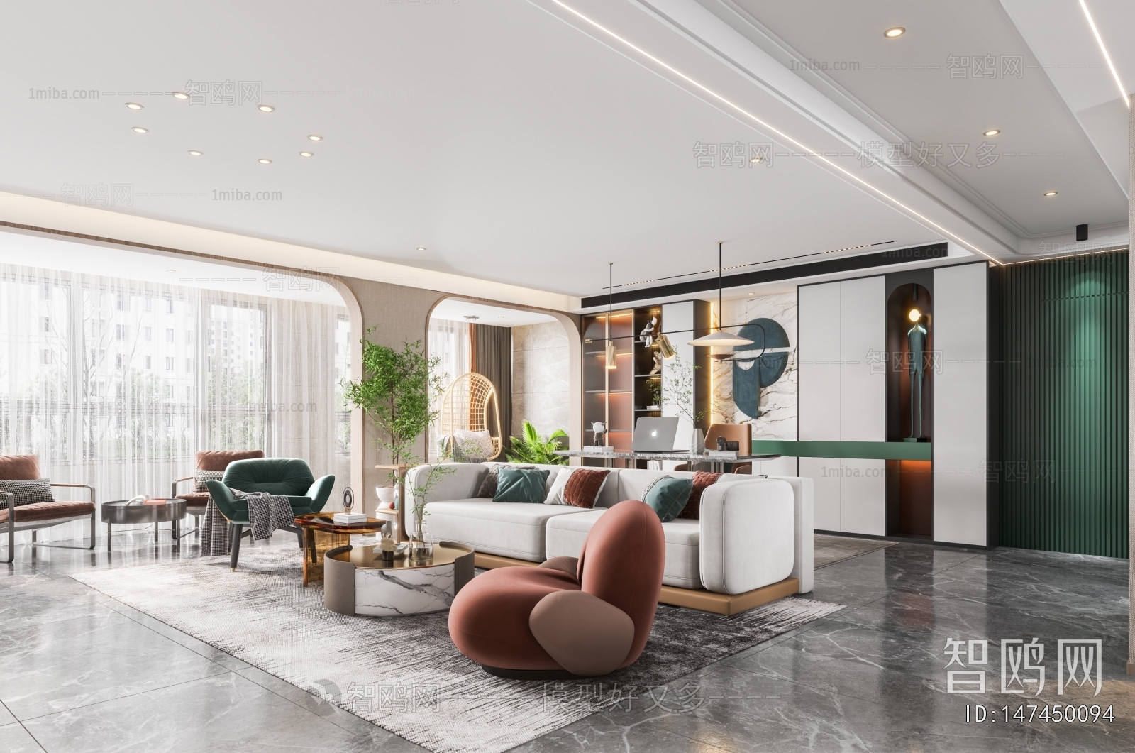 Modern A Living Room