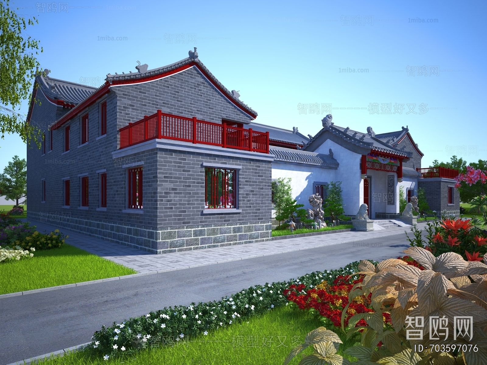 New Chinese Style Detached Villa