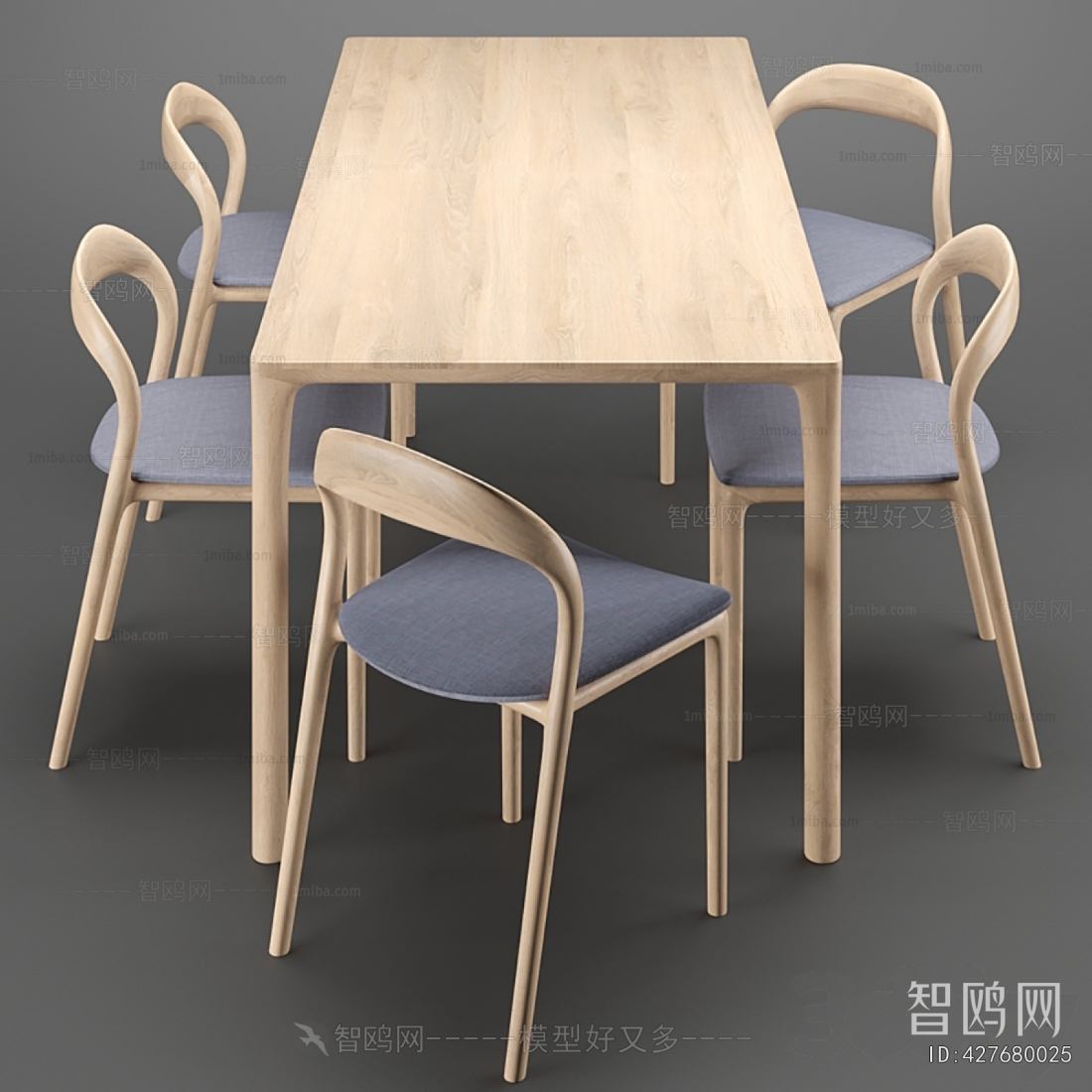 Nordic Style Dining Table And Chairs