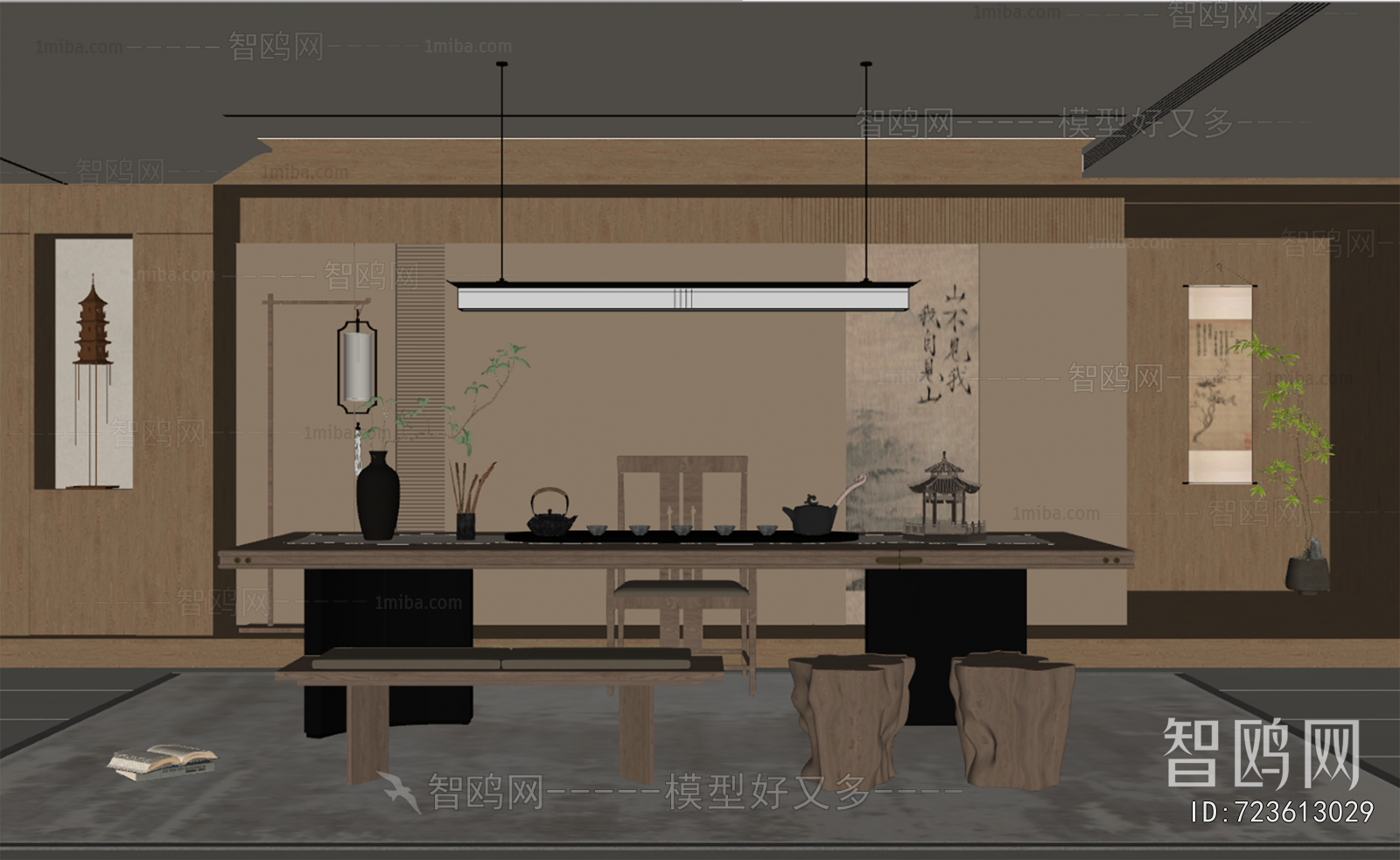 New Chinese Style Tea House