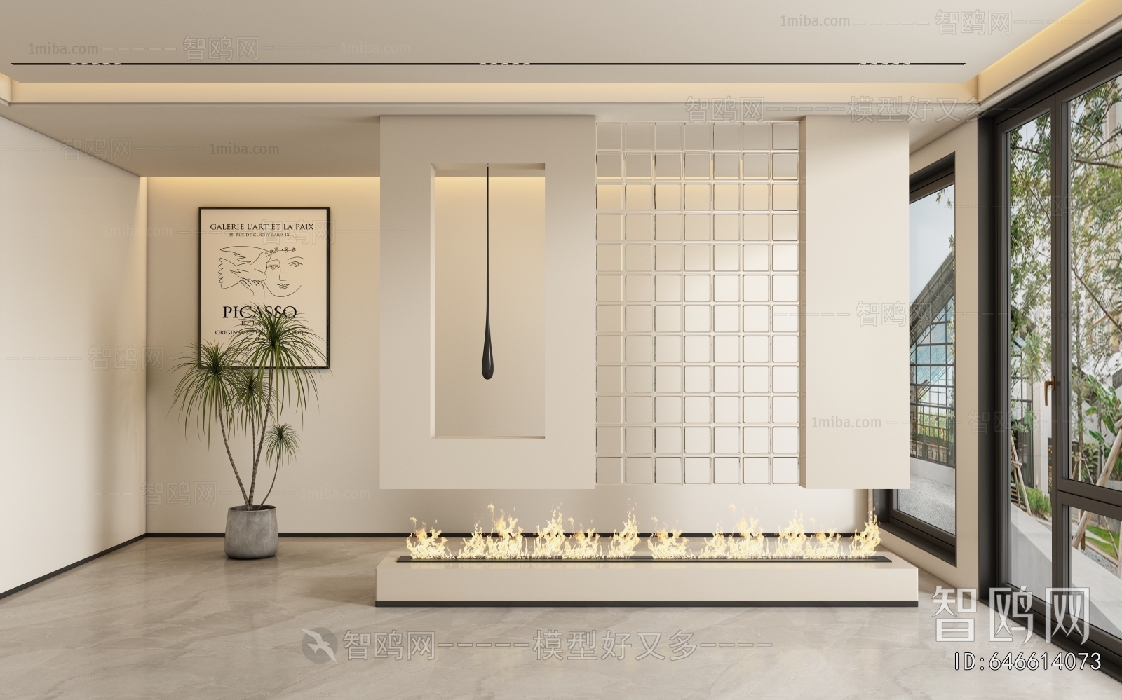 Modern Hallway