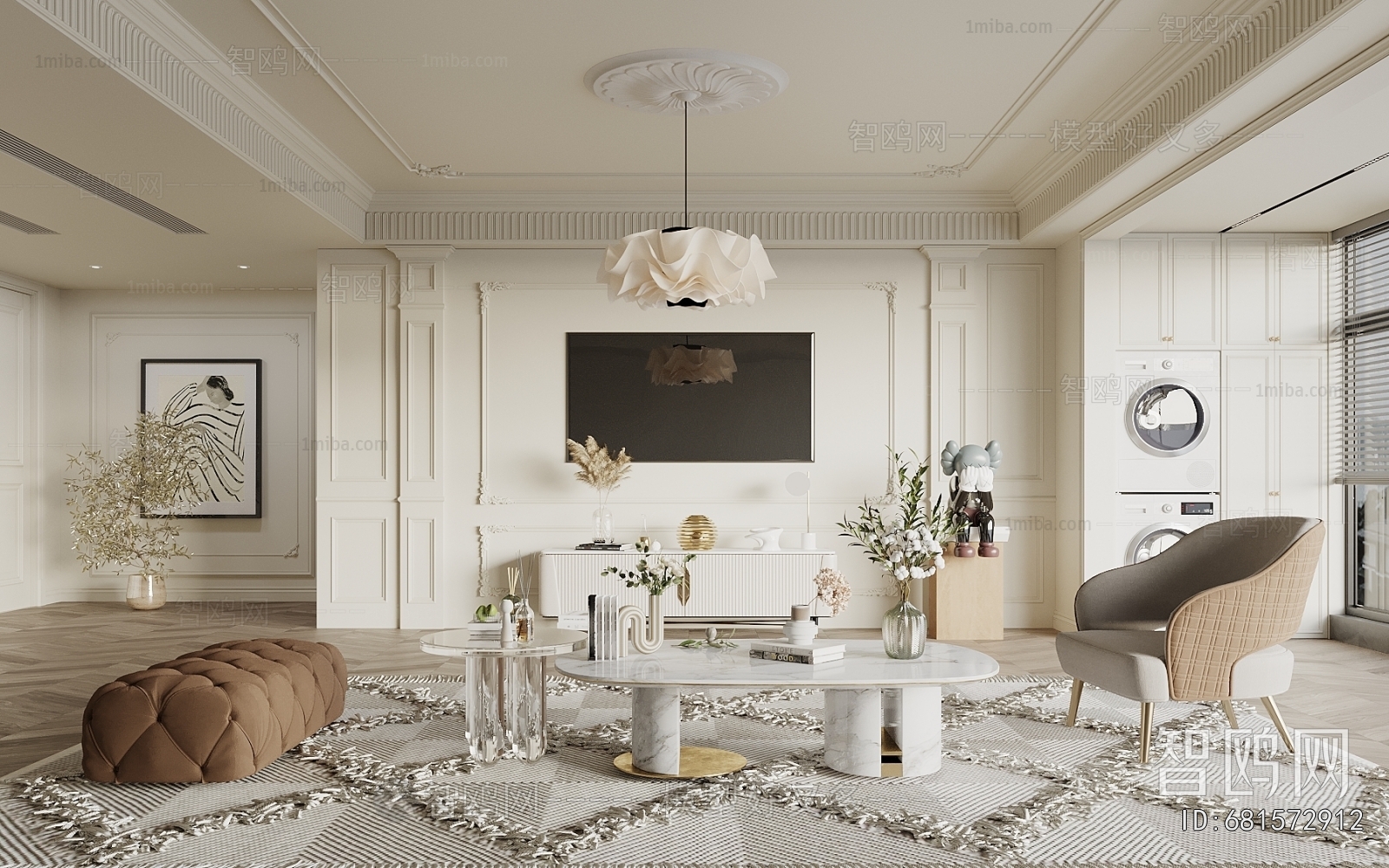 French Style A Living Room